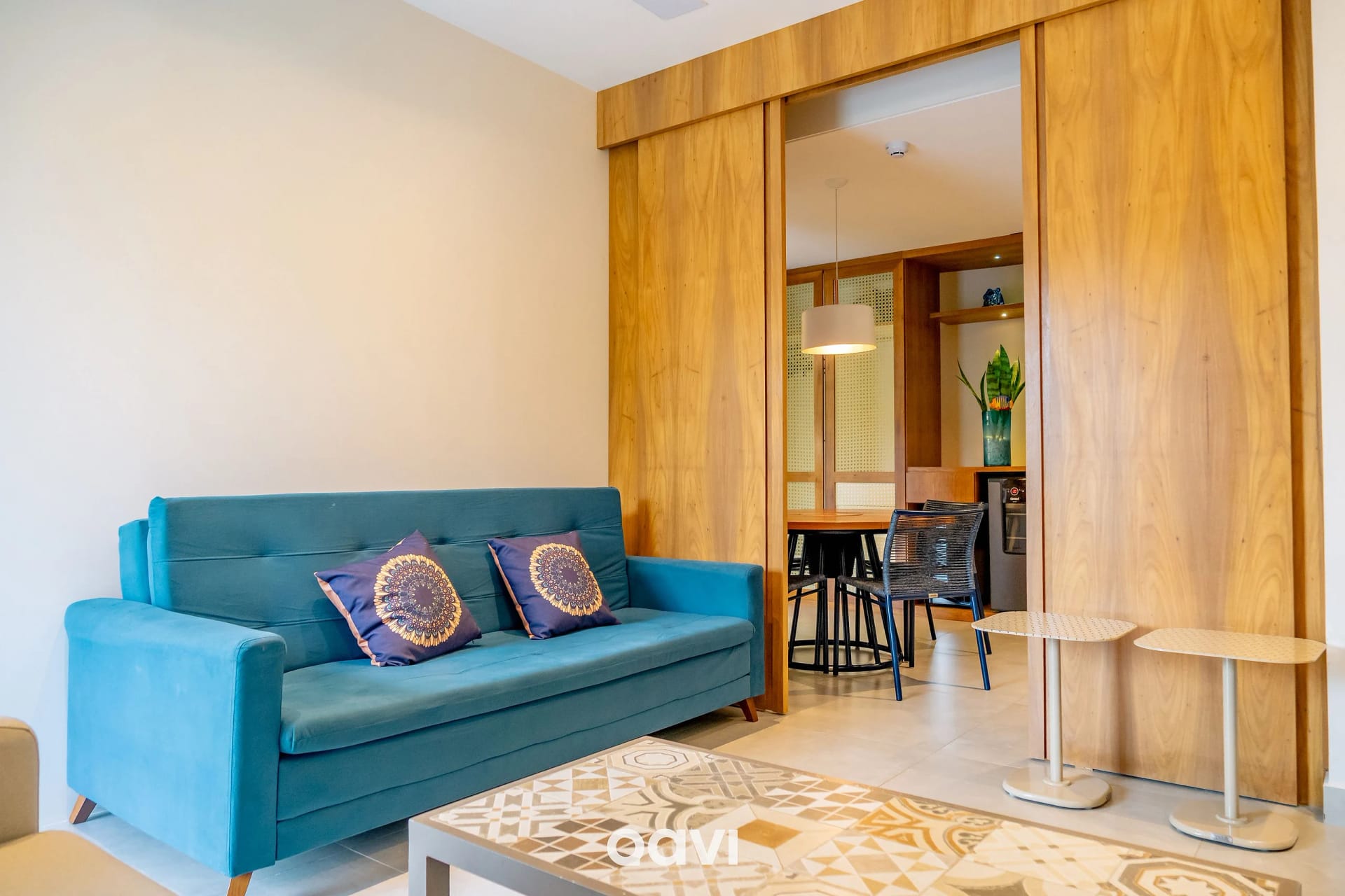 Living Room — Flat Ile de Pipa Deck Premium Fiji by Qavi