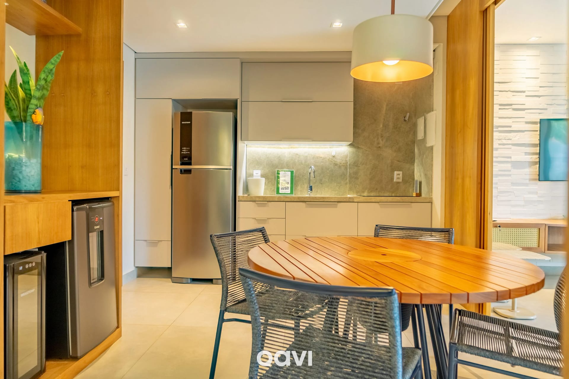 Kitchen or kitchenette — Flat Ile de Pipa Deck Premium Fiji by Qavi