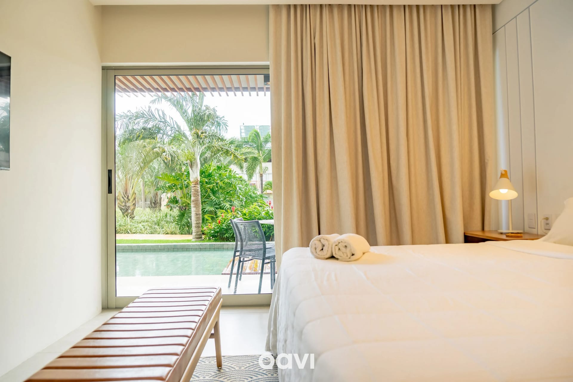 Bedroom — Flat Ile de Pipa Deck Premium Fiji by Qavi
