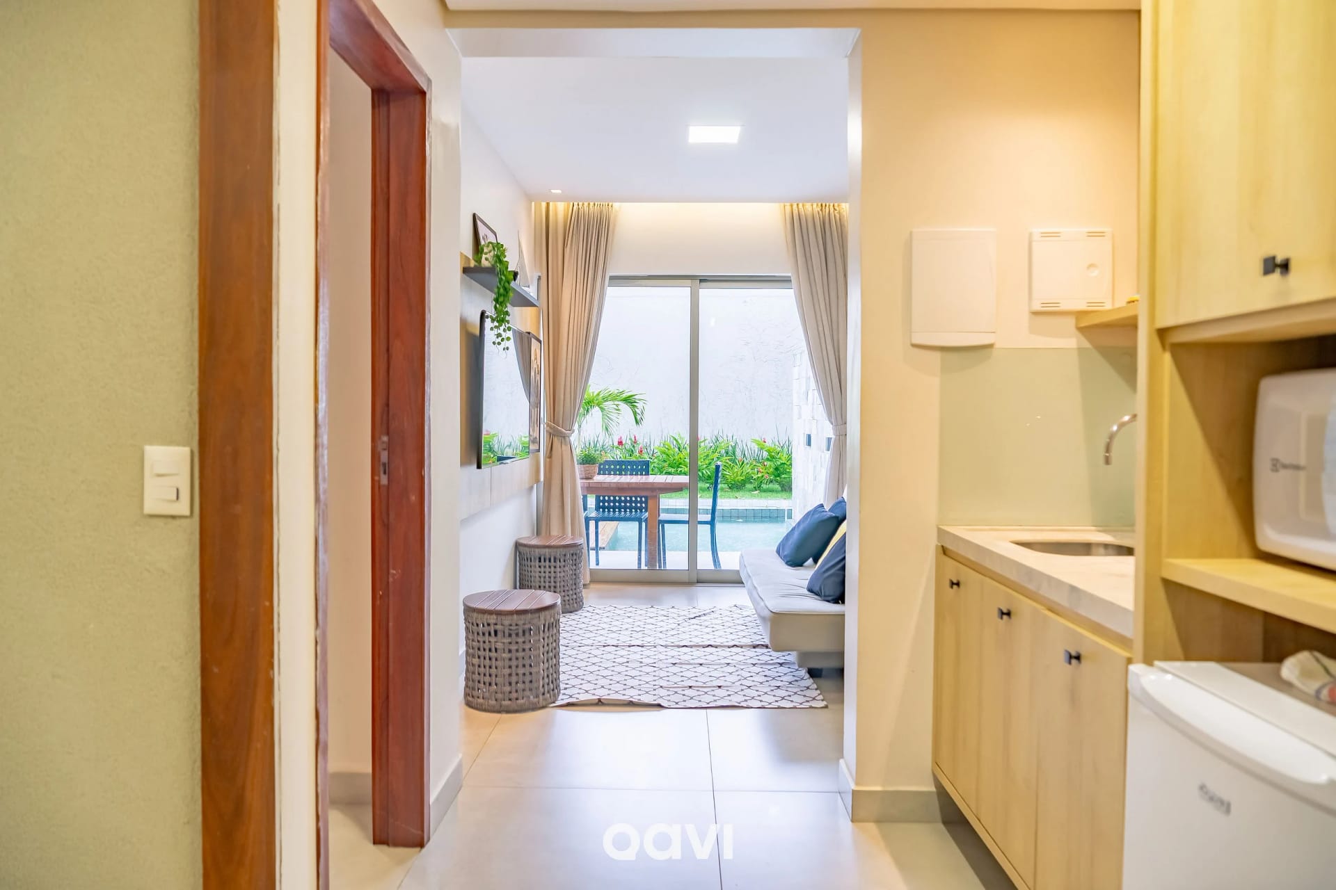 Pool view — Flat Ile de Pipa Deck Molhado Palawan by Qavi