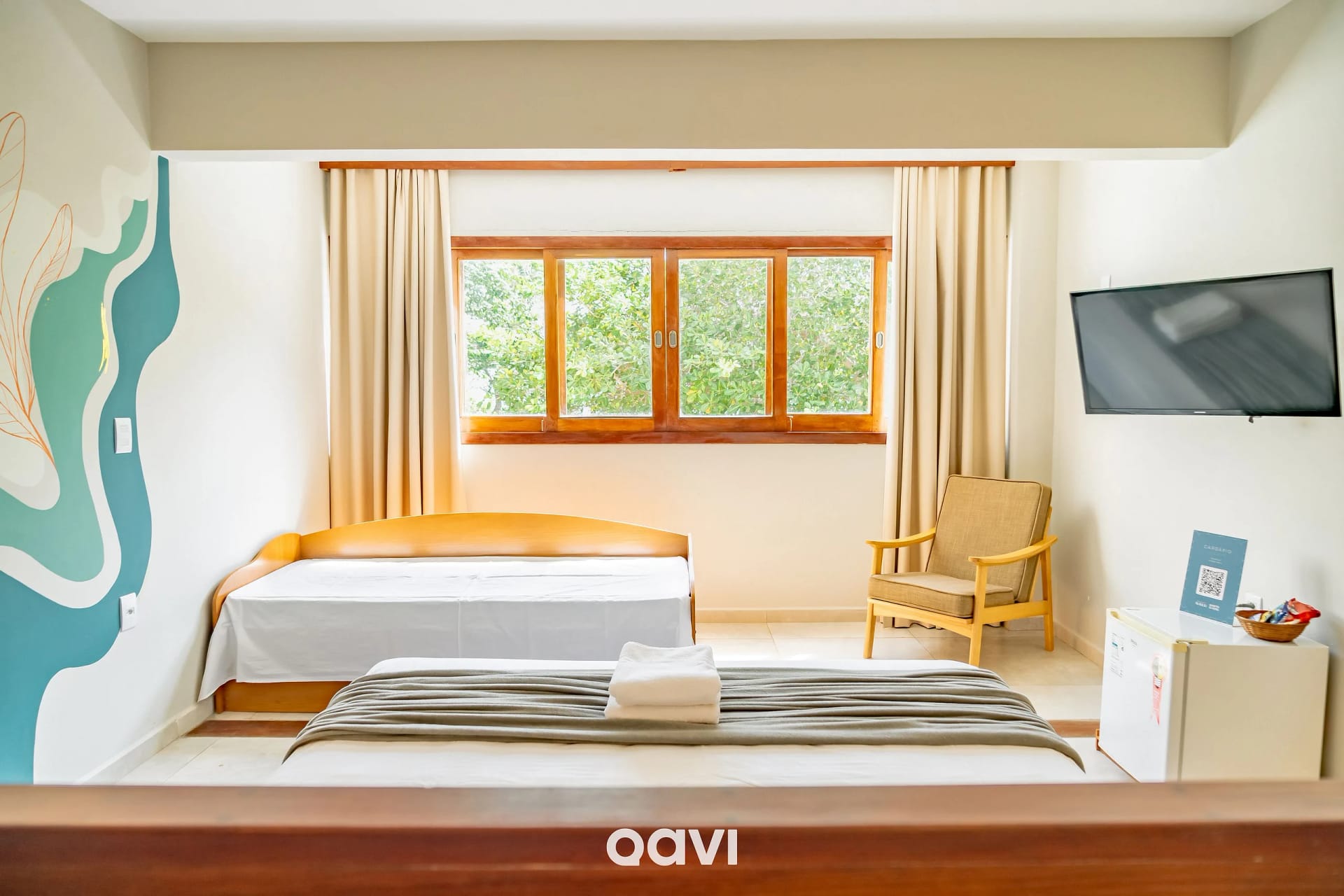 Dormitorio — Suíte Premium na Rua Principal de Pipa by Qavi