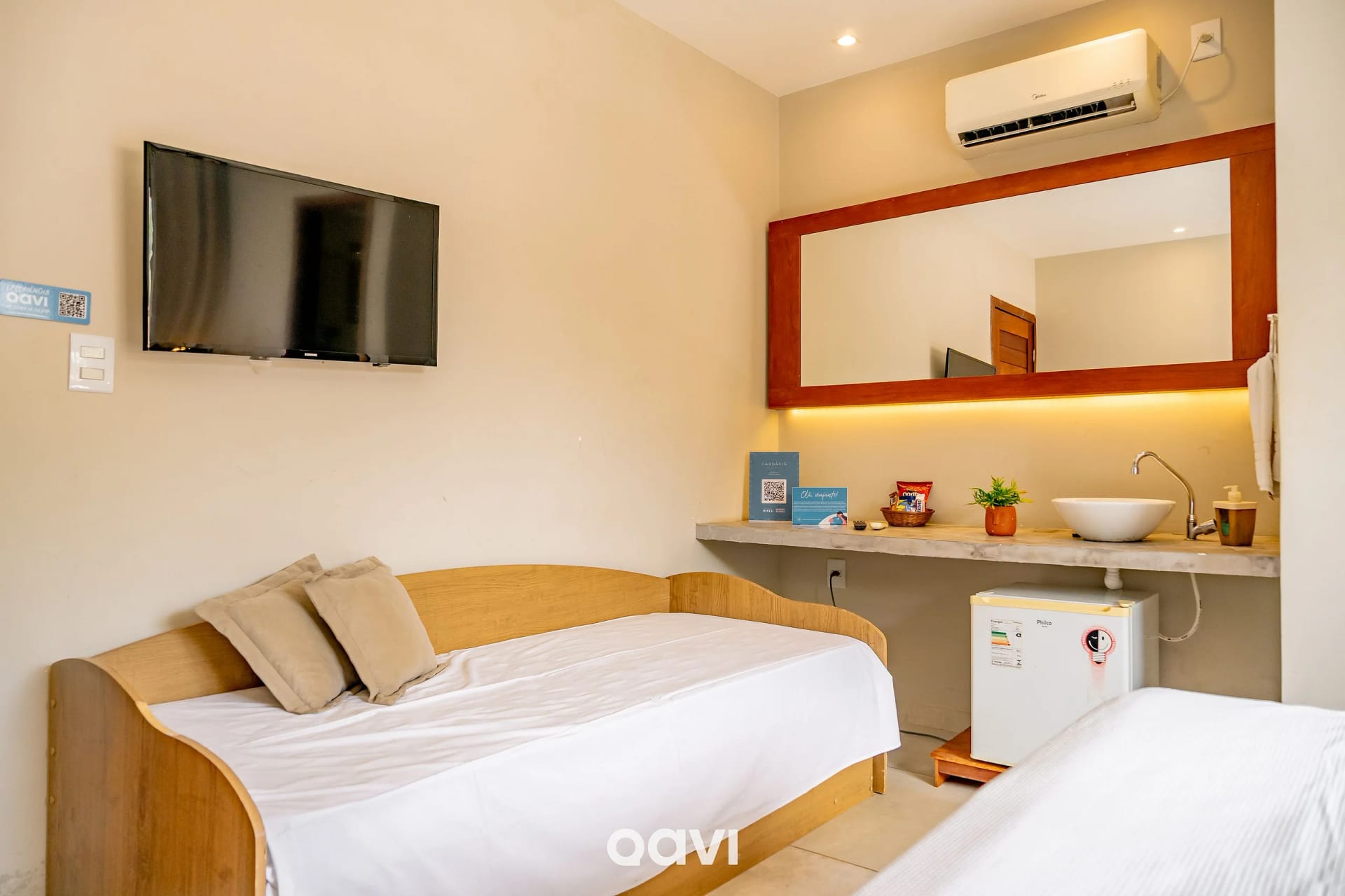 Dormitorio — Suíte Plus na Rua Principal de Pipa by Qavi