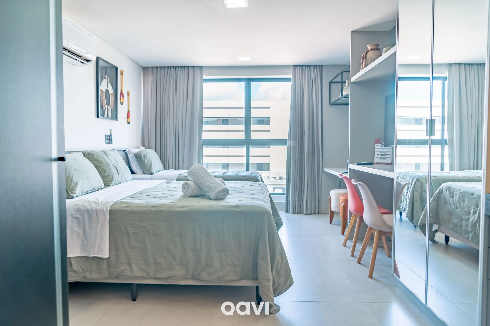Quarto — Studio Essencial Get by Side João Pessoa by Qavi