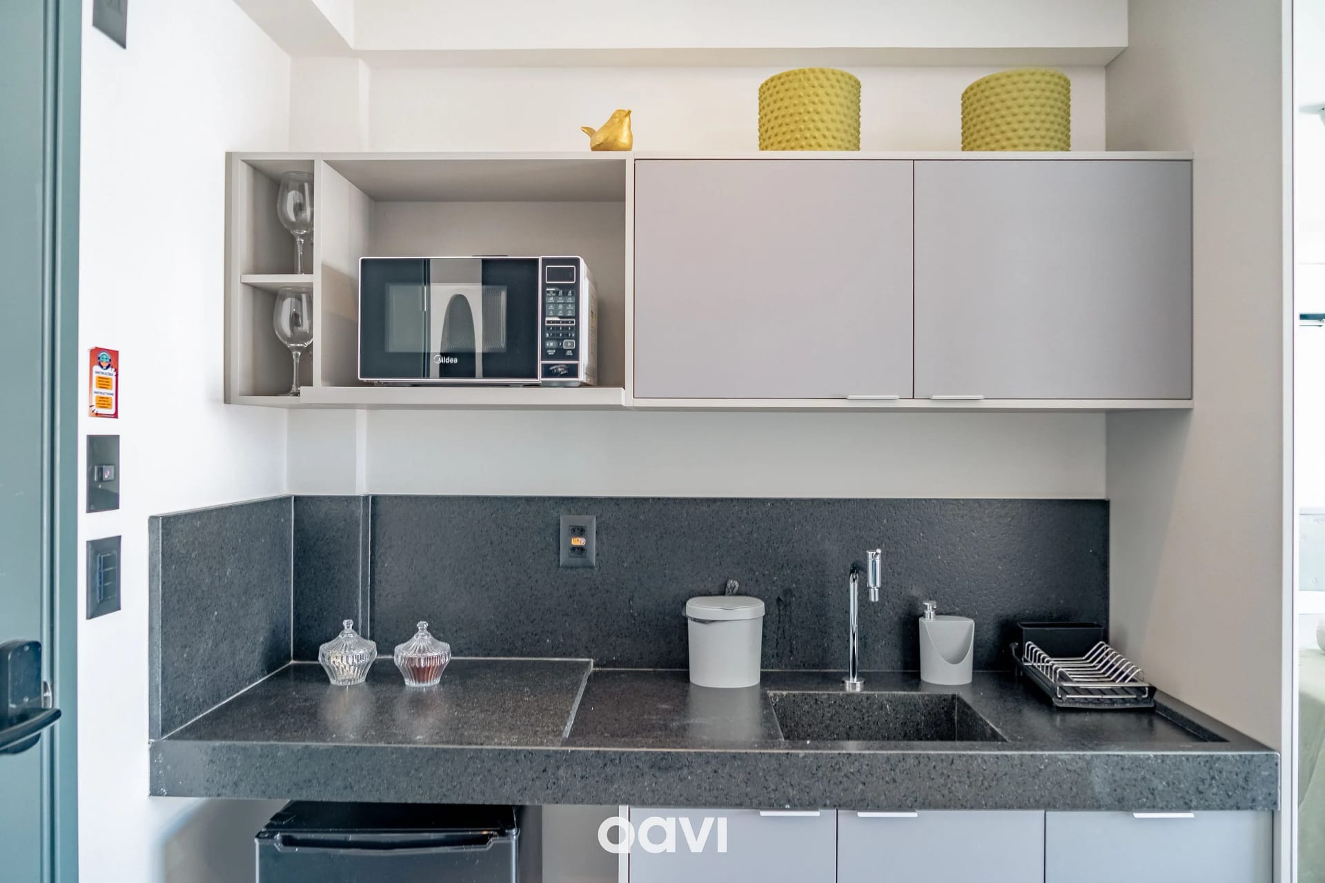 Cocina o kitnet — Studio Urban Get by Side João Pessoa by Qavi