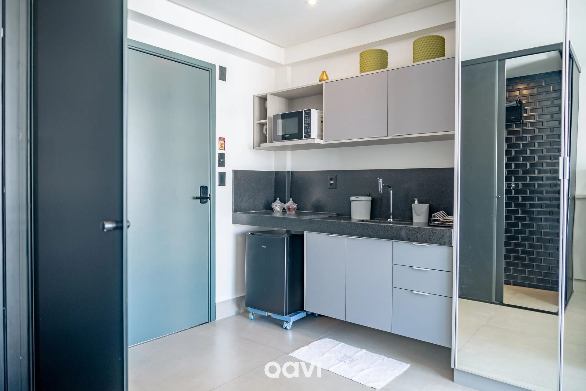 Cocina o kitnet — Studio Urban Get by Side João Pessoa by Qavi