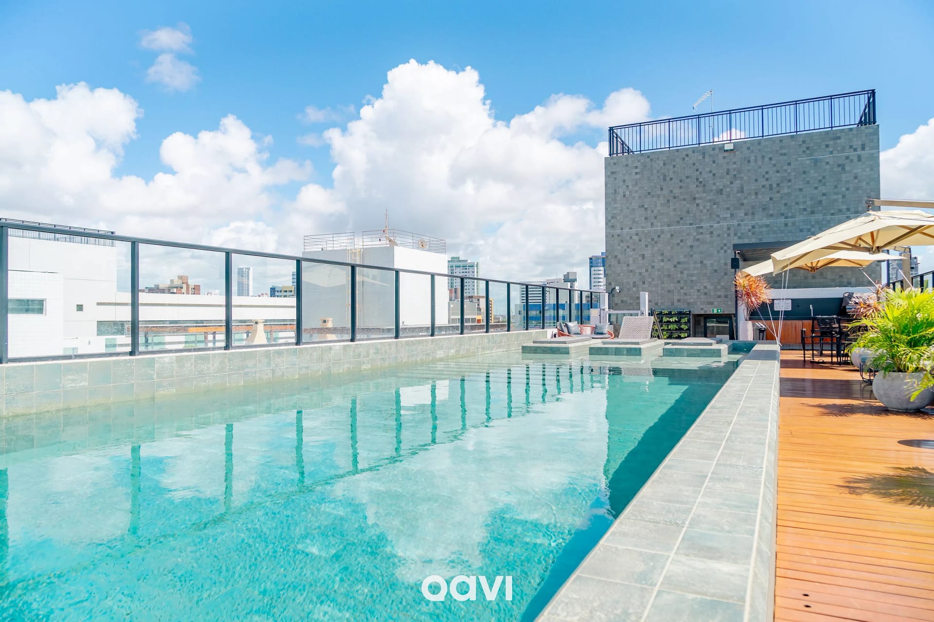 Piscina — Studio Clean Get by Side João Pessoa by Qavi