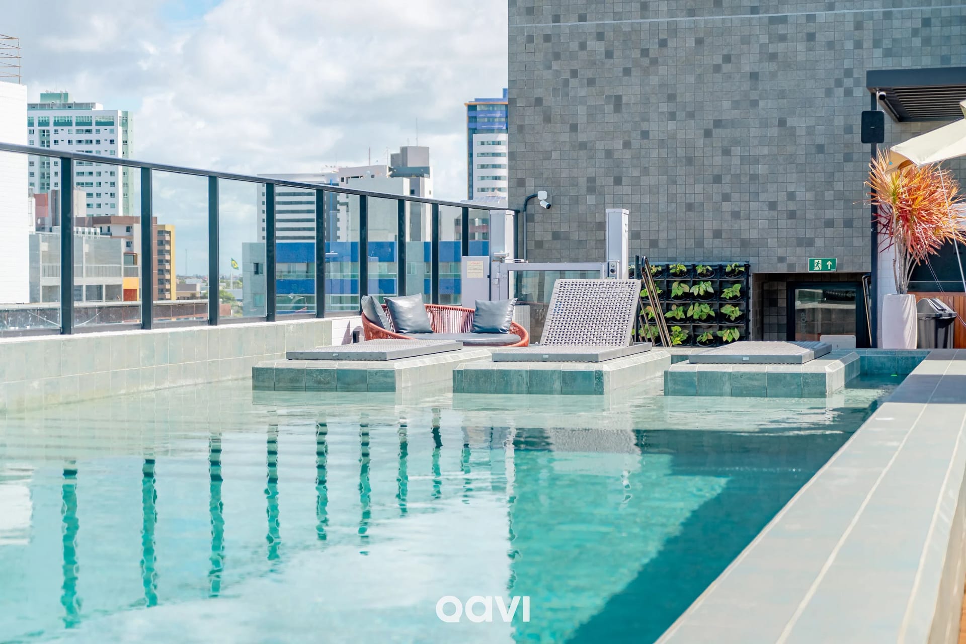 Piscina — Studio Clean Get by Side João Pessoa by Qavi