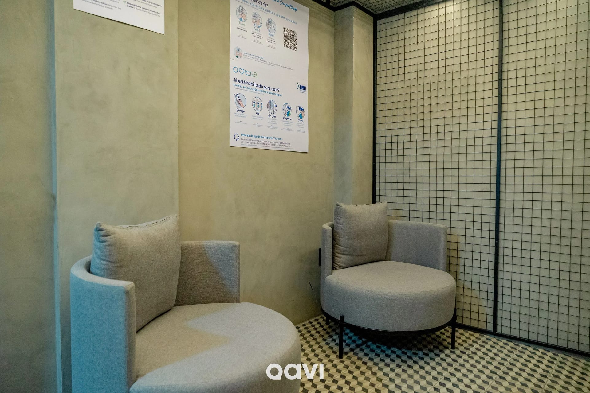 Lobby o Recepción — Studio Clean Get by Side João Pessoa by Qavi