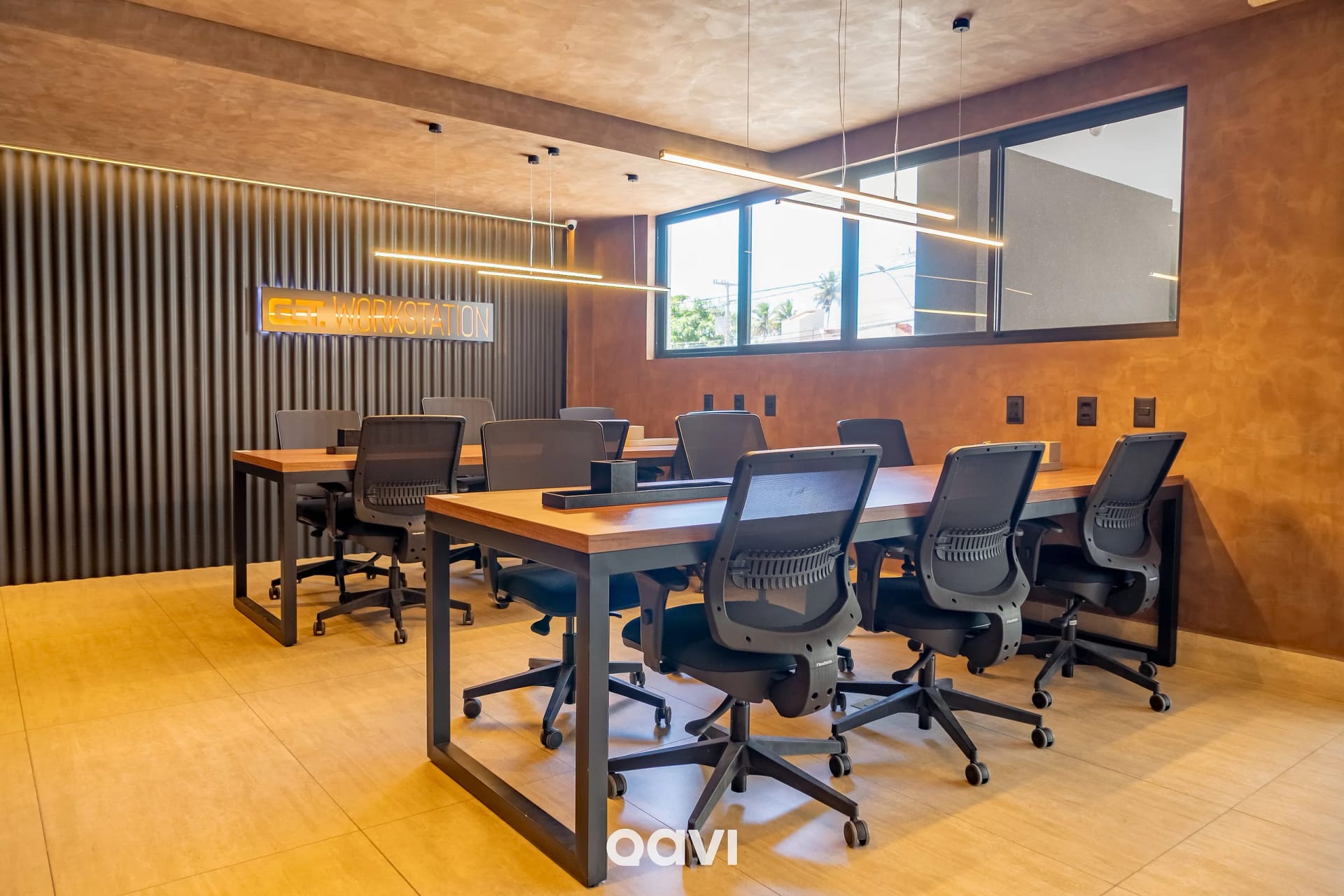 Lobby o Recepción — Studio Clean Get by Side João Pessoa by Qavi