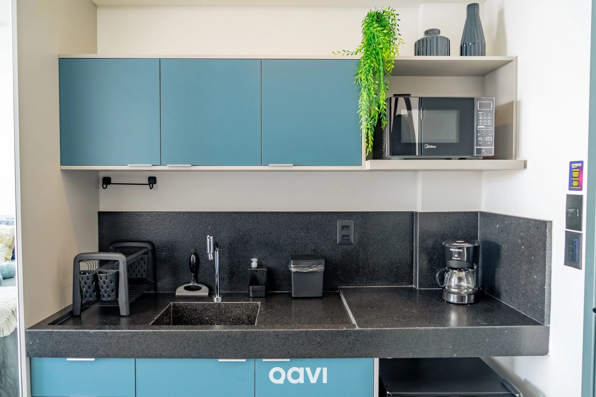 Cocina o kitnet — Studio Clean Get by Side João Pessoa by Qavi