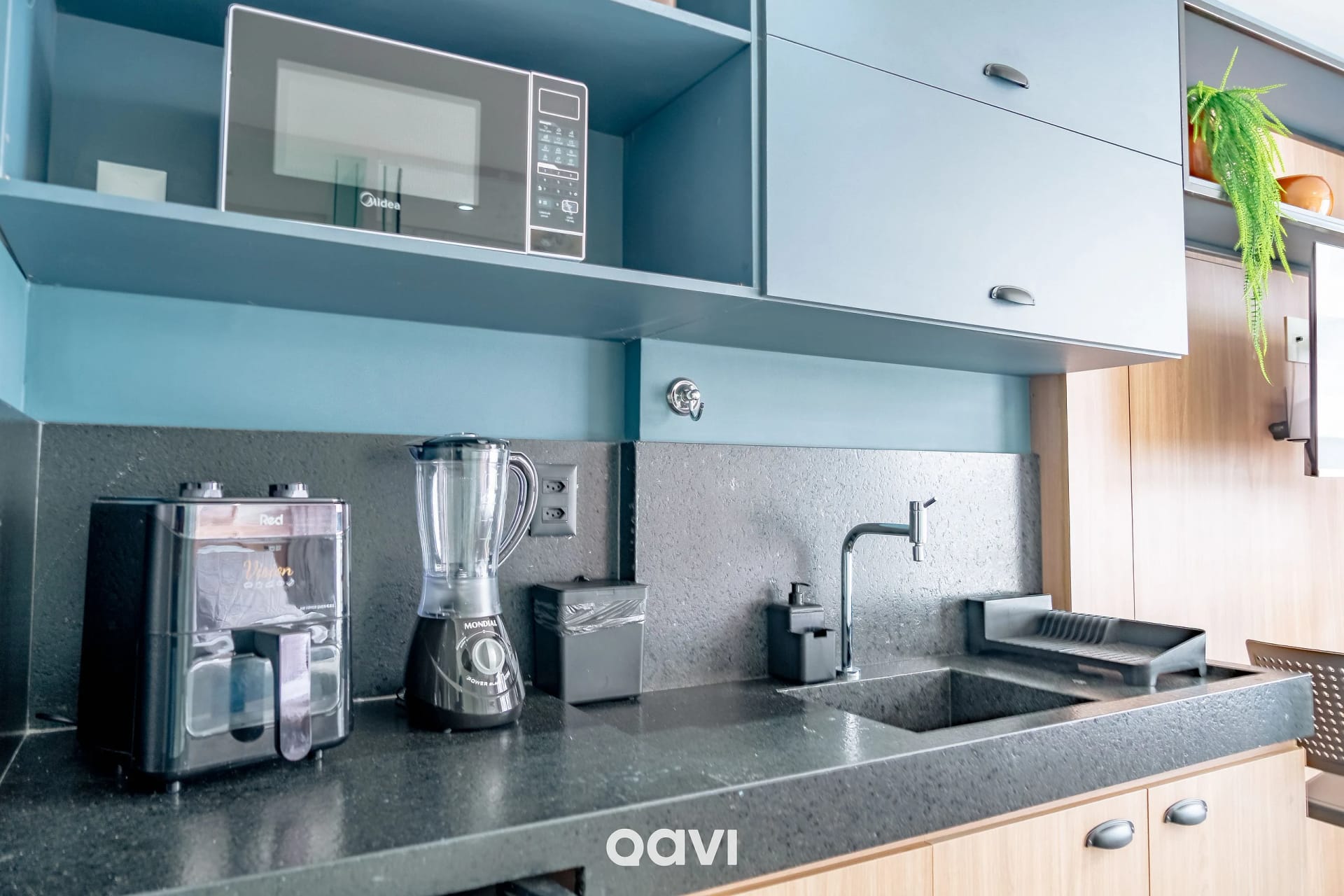 Cozinha ou kitnet — Studio Inspire Get One João Pessoa by Qavi