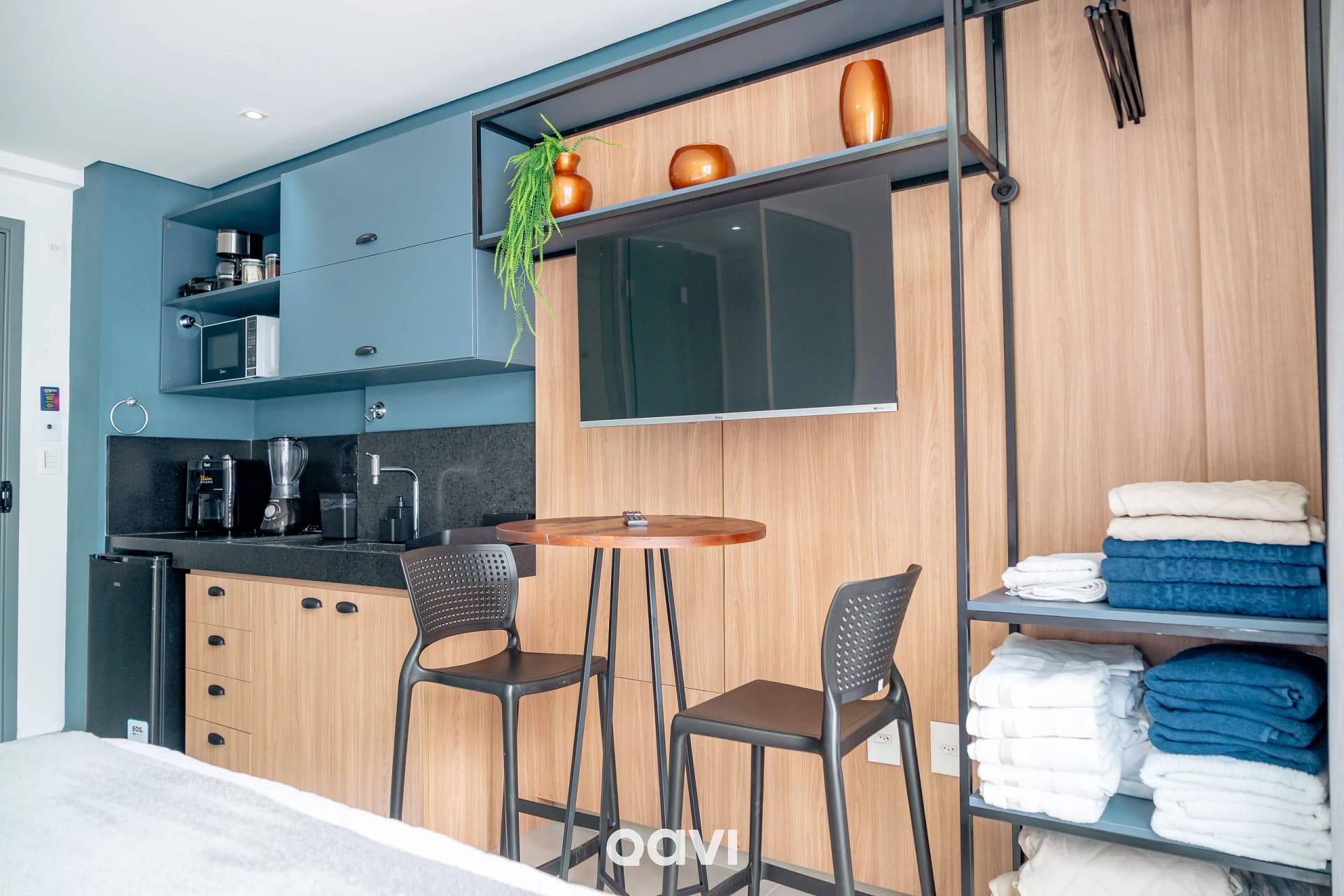 Cozinha ou kitnet — Studio Inspire Get One João Pessoa by Qavi