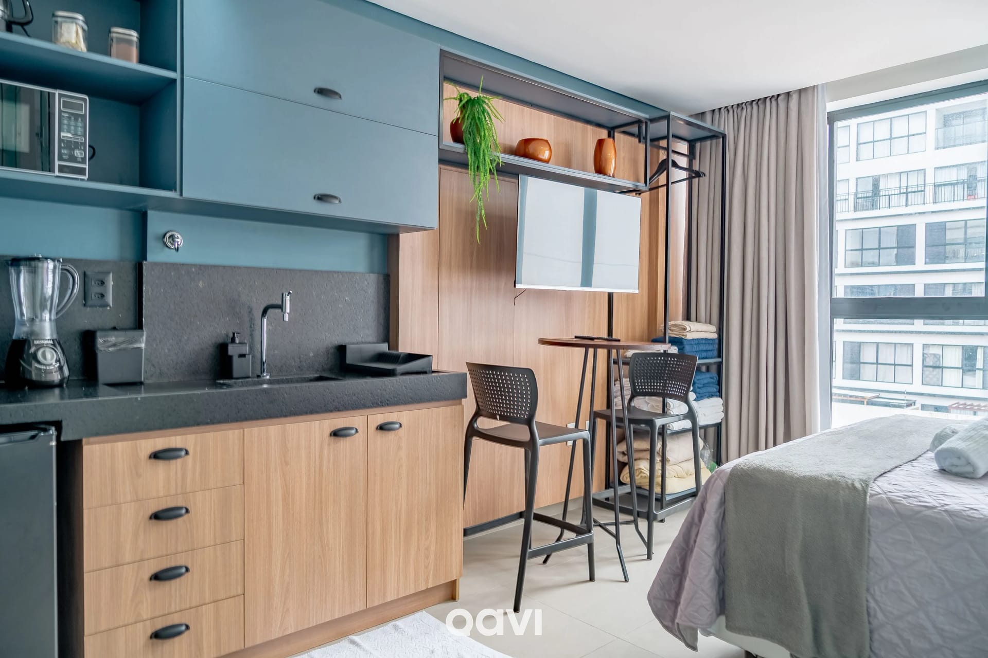 Cozinha ou kitnet — Studio Inspire Get One João Pessoa by Qavi