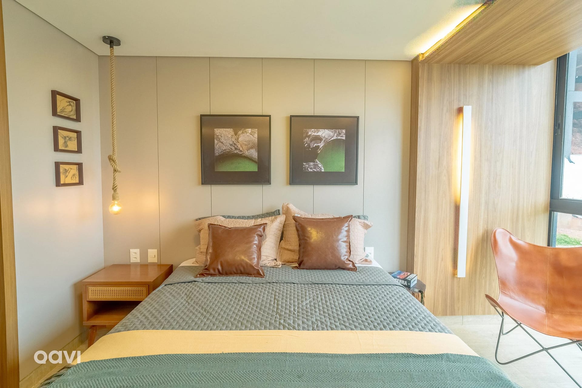 Bedroom — Casa de alto padrão no Reserva Alteza by QAVI