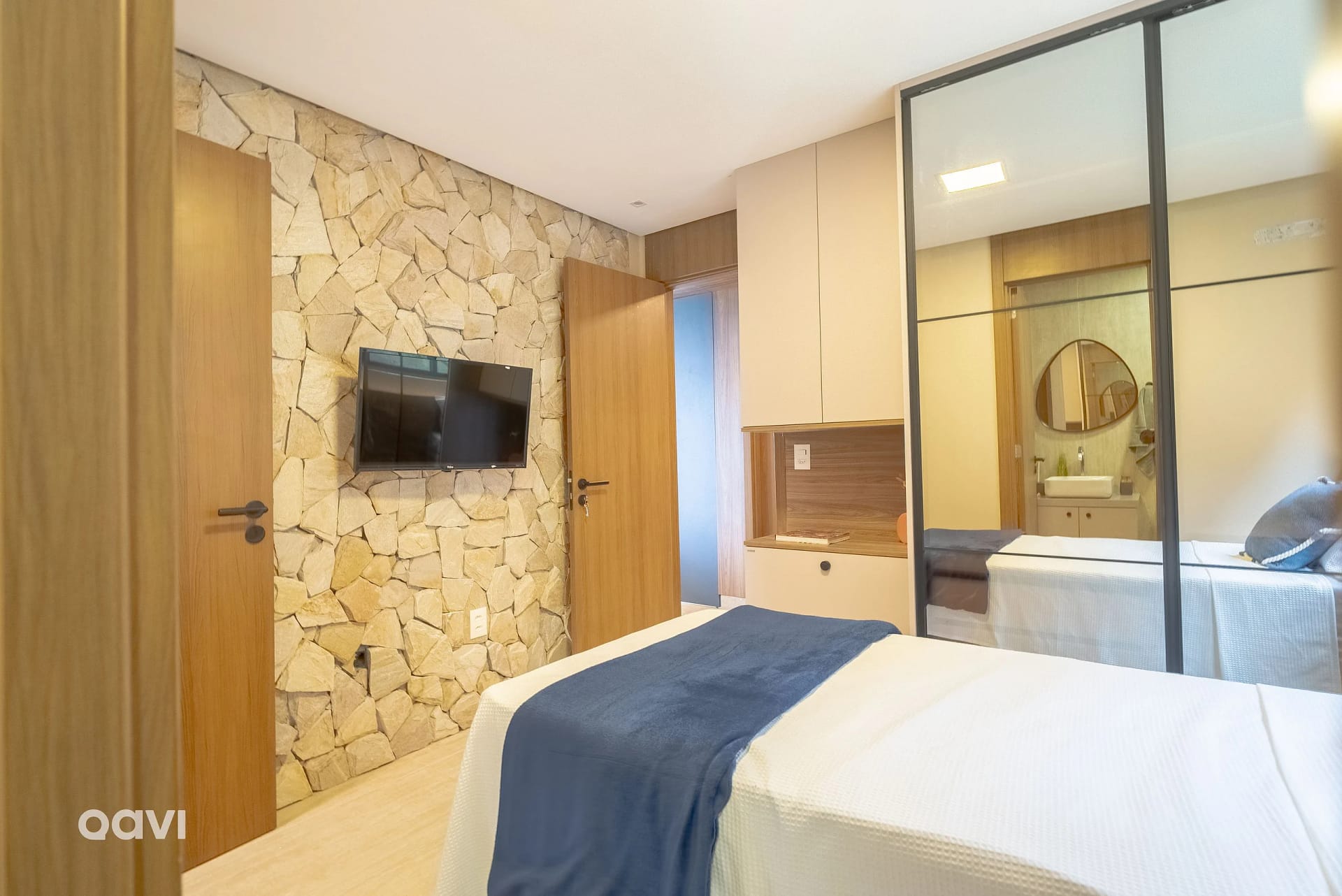 Bedroom — Casa de alto padrão no Reserva Alteza by QAVI