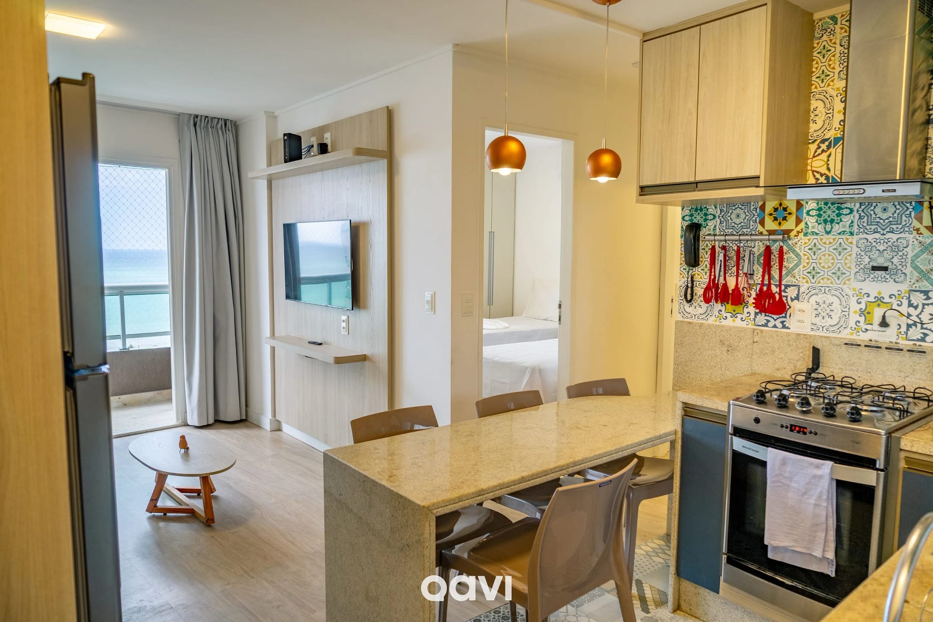Cocina o kitnet — Pontamares Flat Marlin em Ponta Negra by Qavi