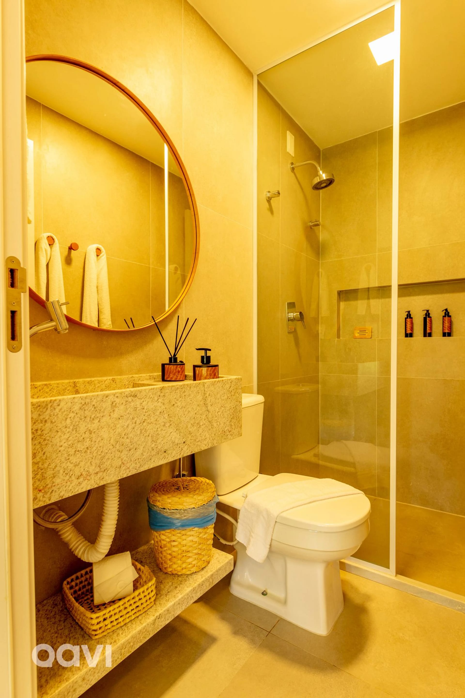 Baño — Casa maravilhosa em condomínio Naluum D3 by Qavi