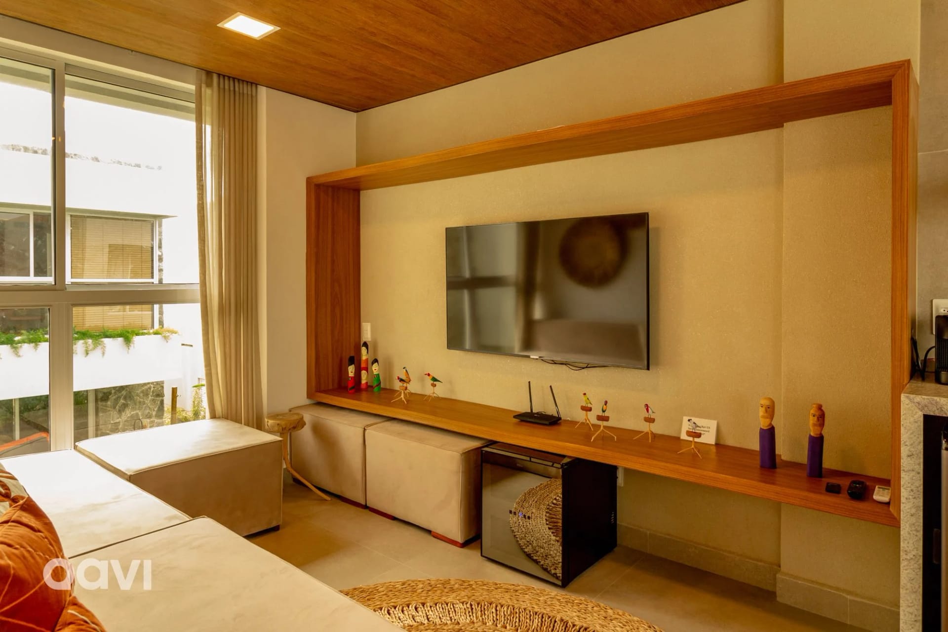 Sala de Estar — Casa maravilhosa em condomínio Naluum D3 by Qavi