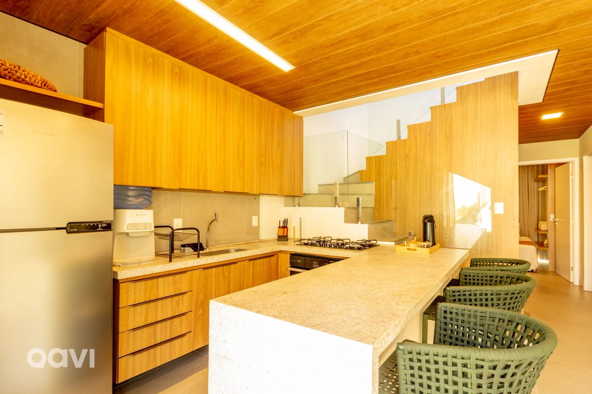 Cocina o kitnet — Casa maravilhosa em condomínio Naluum D3 by Qavi