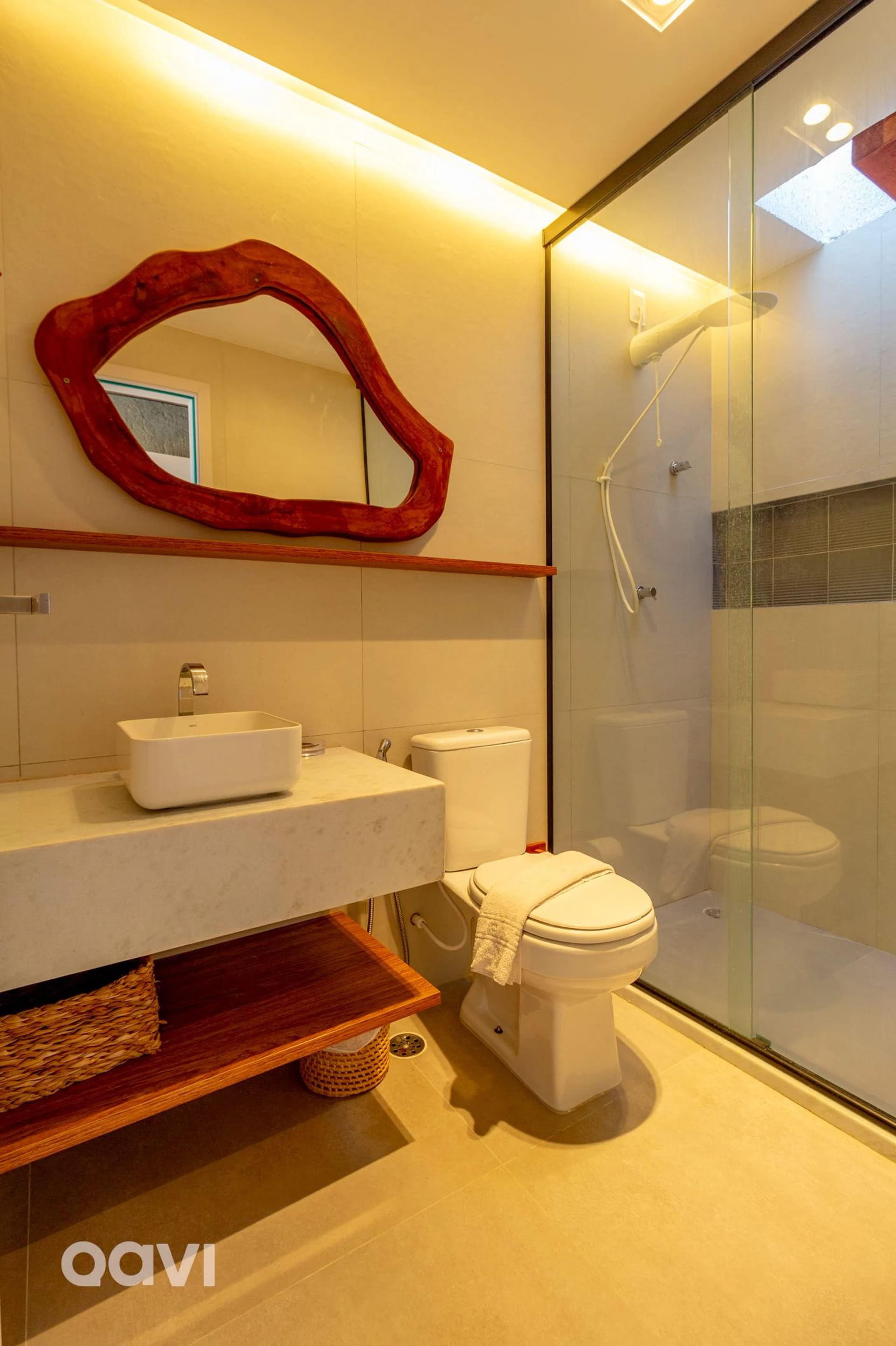 Toilet — Casa Anamá em condomínio Naluum by Qavi