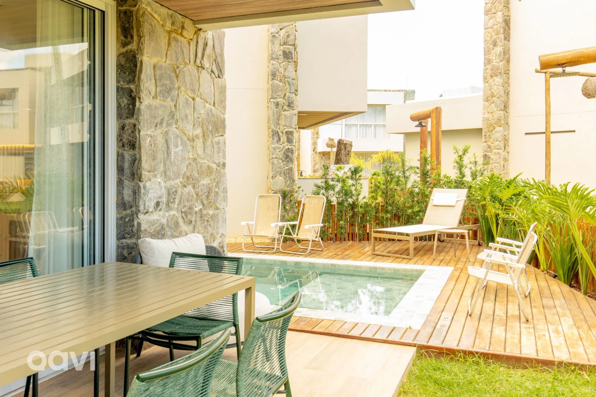 Balcony / Terrace — Casa Anamá em condomínio Naluum by Qavi