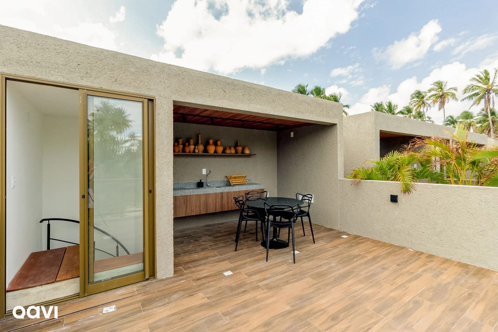 Varanda / Terraço — Villa Naluri Rooftop Vista Mar C 101 by Qavi