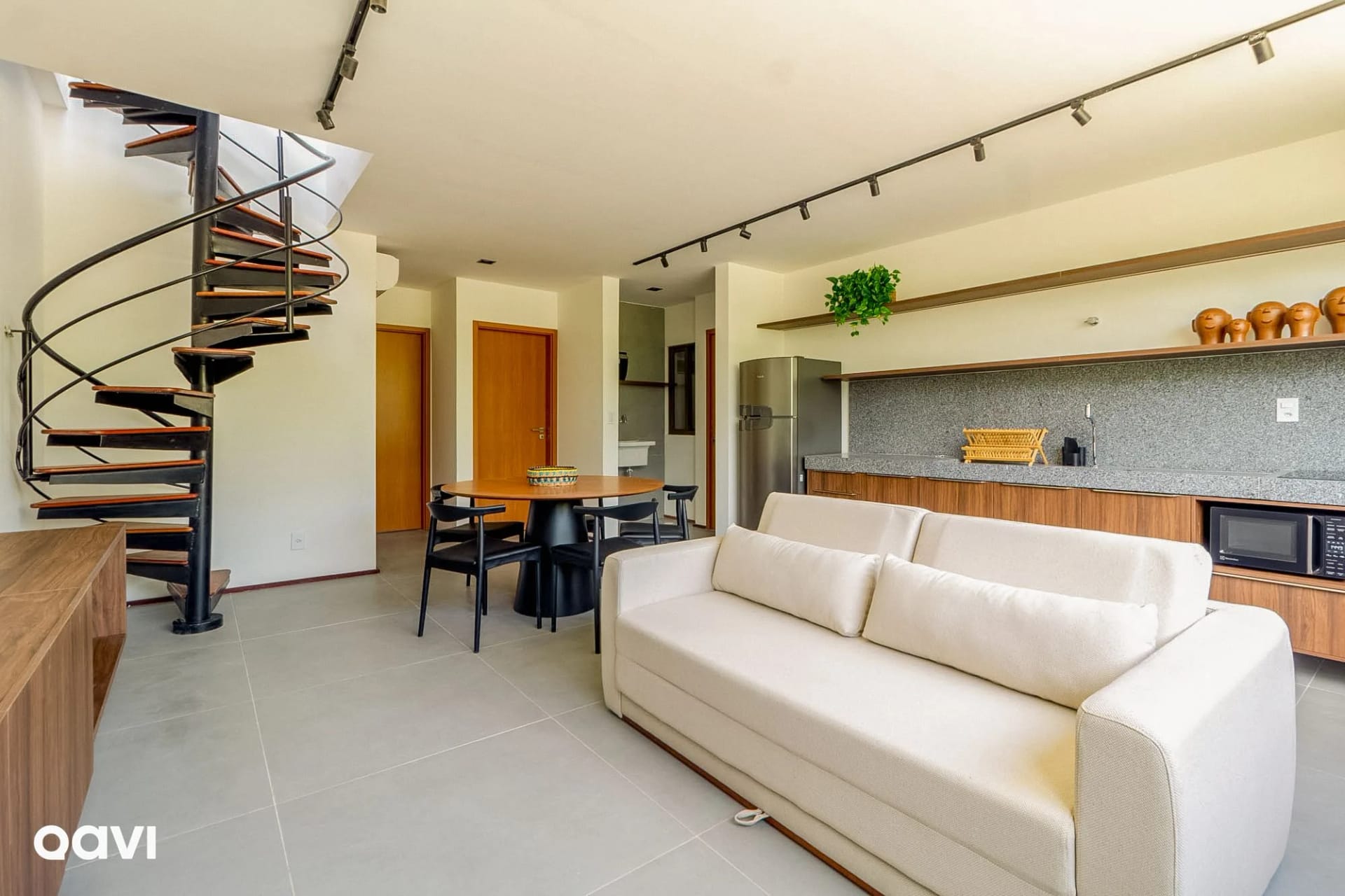 Sala de Estar — Villa Naluri Rooftop Vista Mar C 101 by Qavi