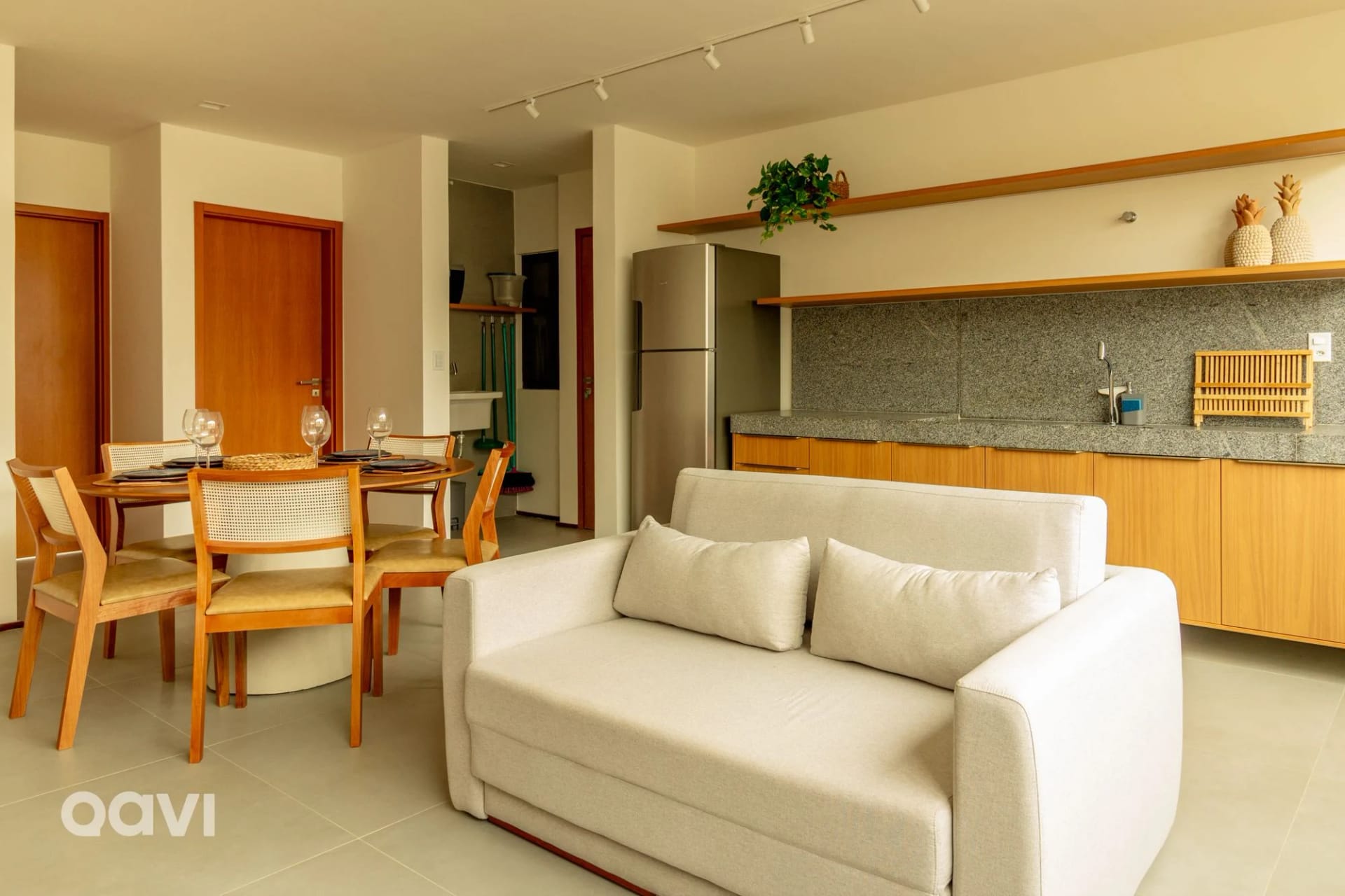 Living Room — Villa Naluri em Japaratinga A 103 by QAVI