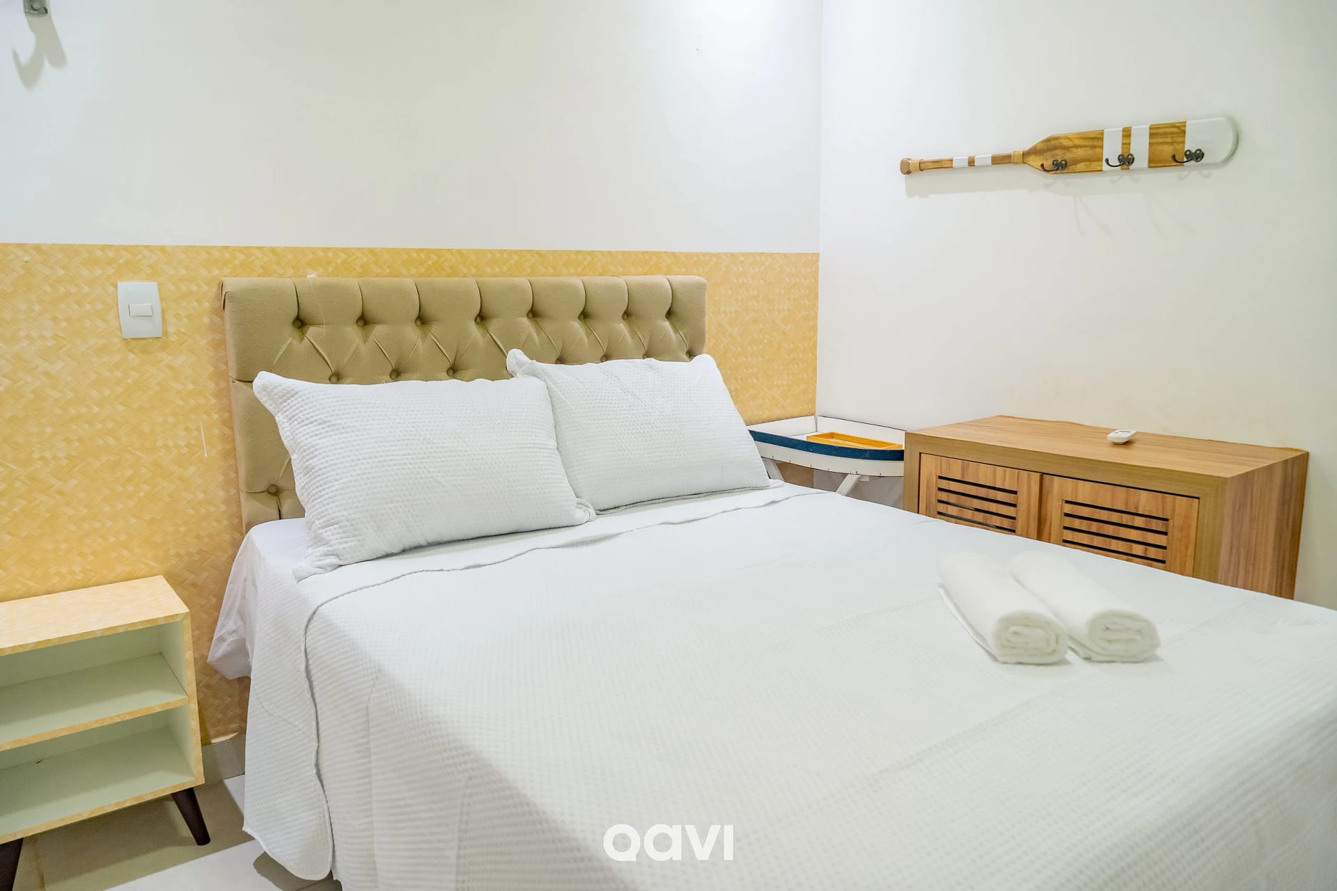 Cama — Casa pé na areia premium Pirangi by Qavi