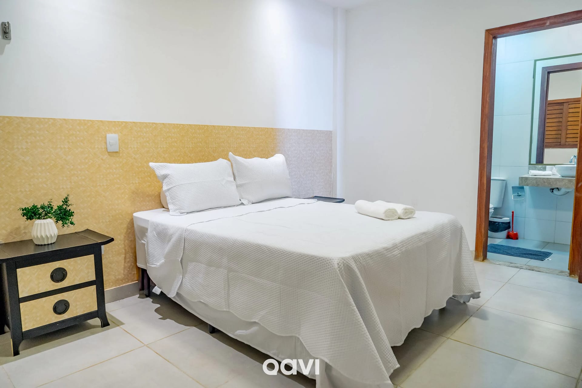 Cama — Casa pé na areia premium Pirangi by Qavi
