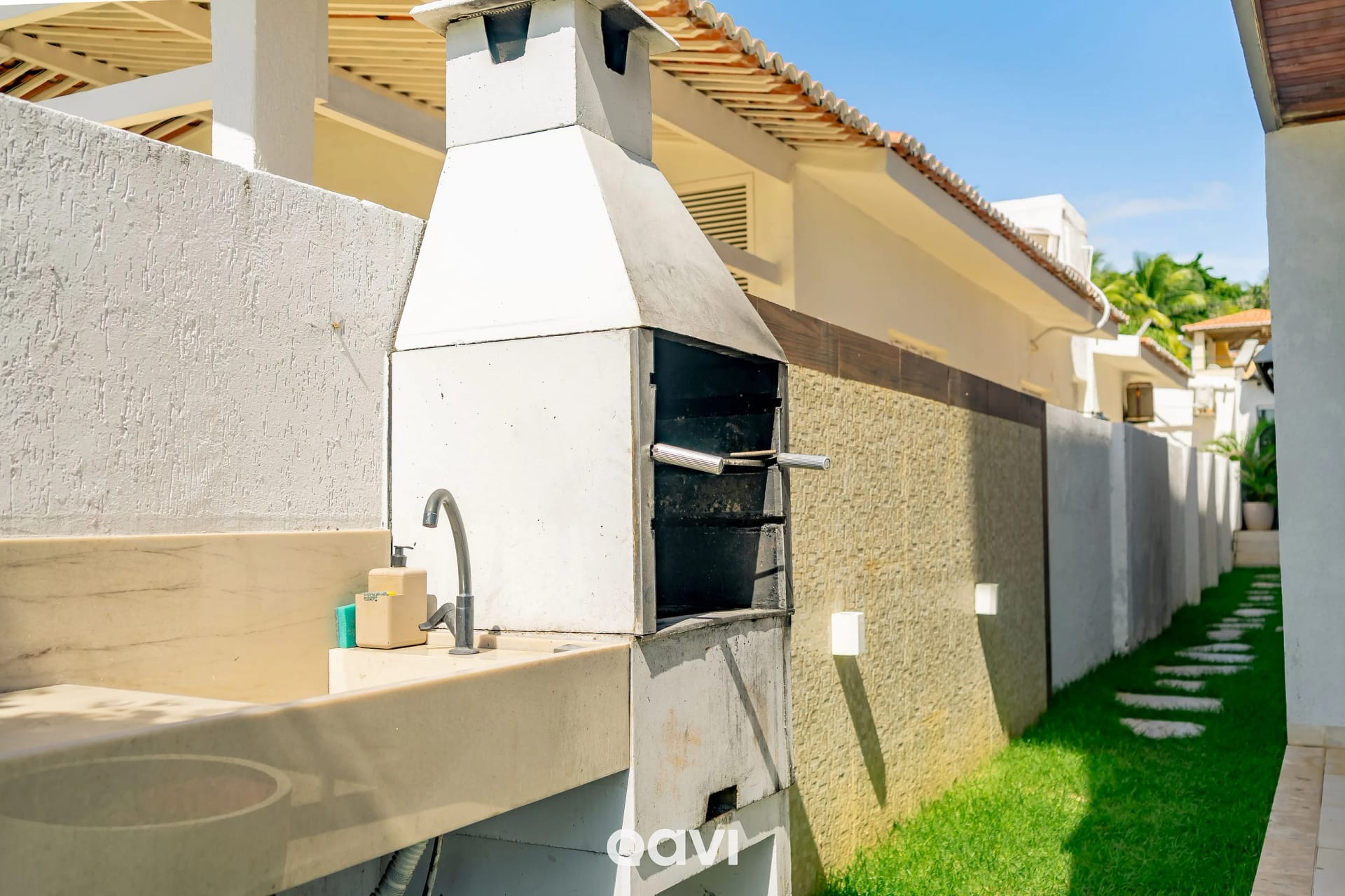 Parrilla — Casa pé na areia premium Pirangi by Qavi