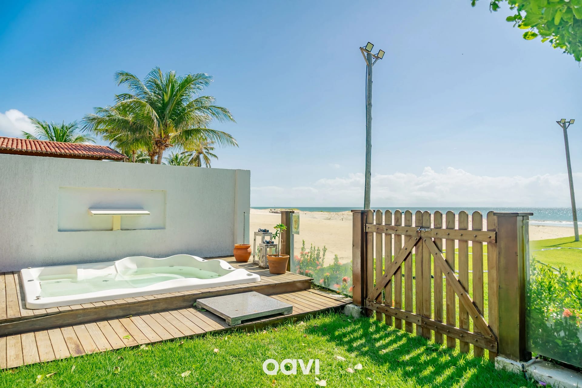 Hidromasaje/jacuzzi — Casa pé na areia premium Pirangi by Qavi