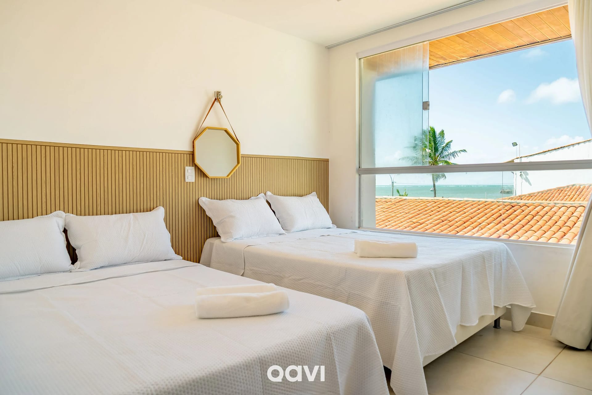 Cama — Casa pé na areia premium Pirangi by Qavi