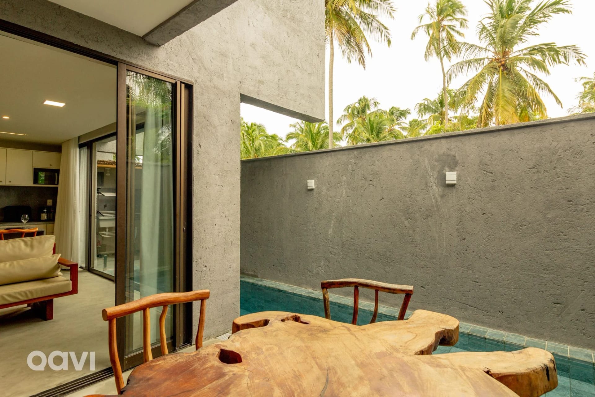 Varanda / Terraço — Apartamento em condomínio Tamoná 06 by Qavi