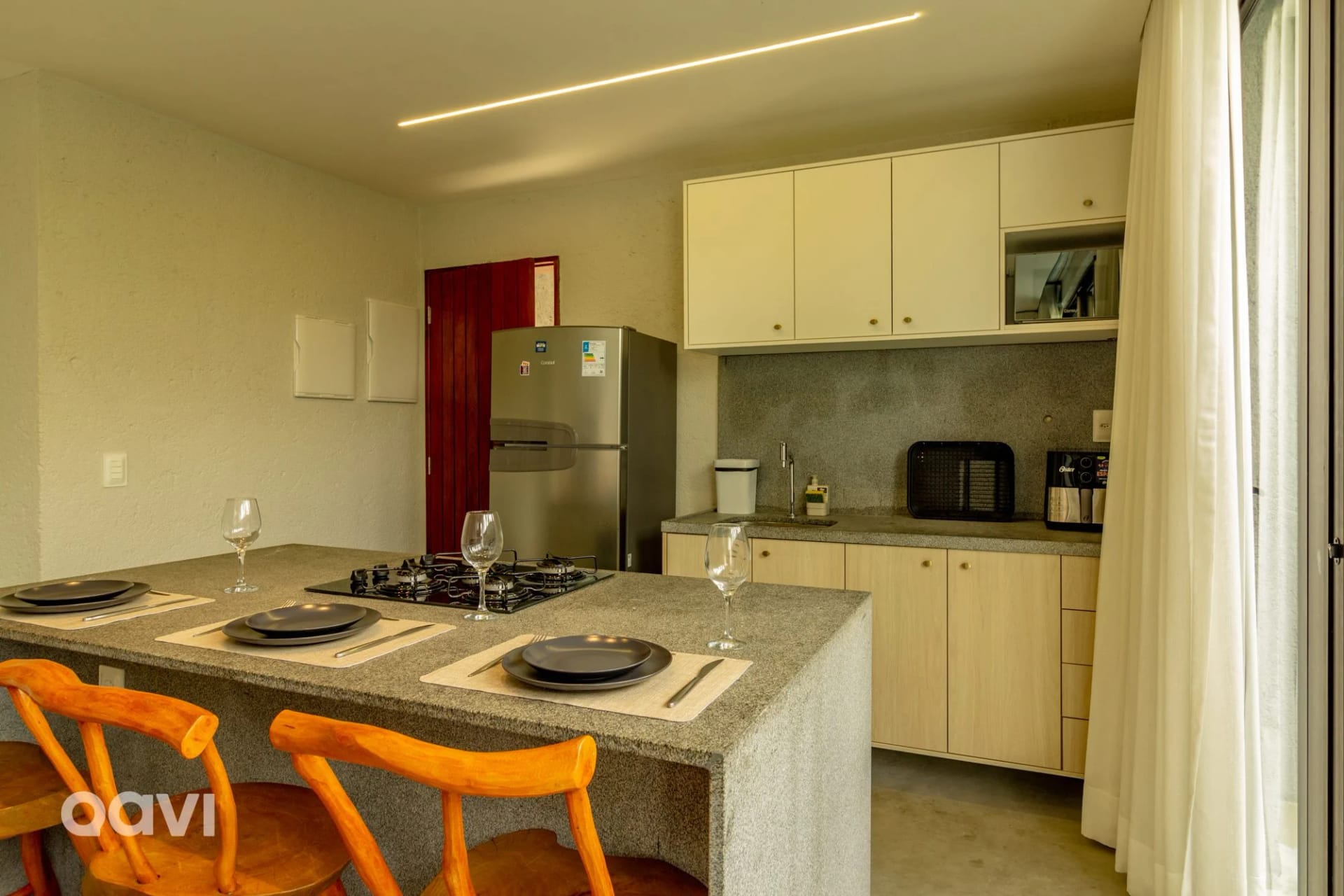 Cozinha ou kitnet — Apartamento em condomínio Tamoná 06 by Qavi