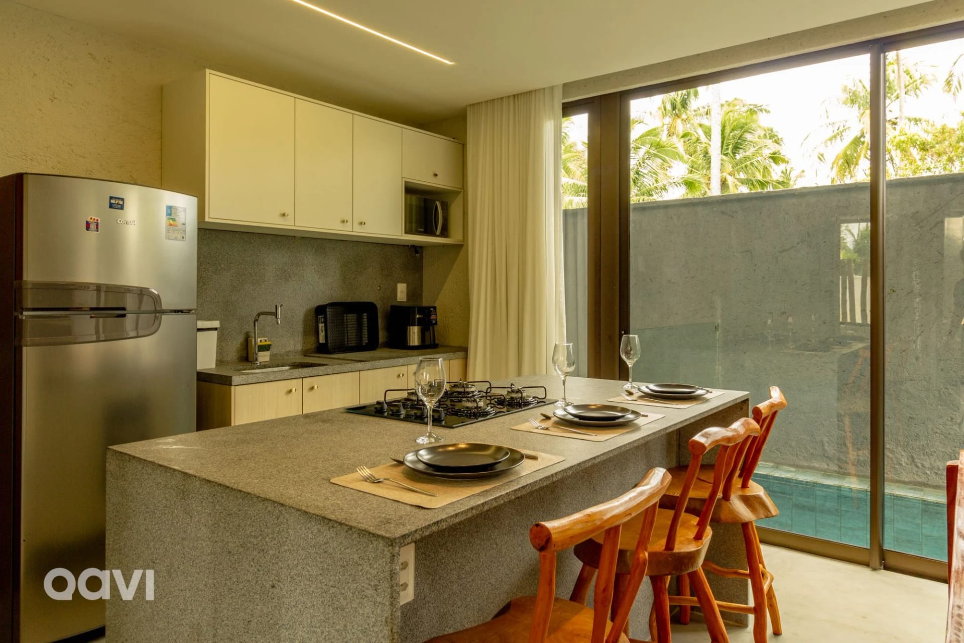 Cozinha ou kitnet — Apartamento em condomínio Tamoná 06 by Qavi