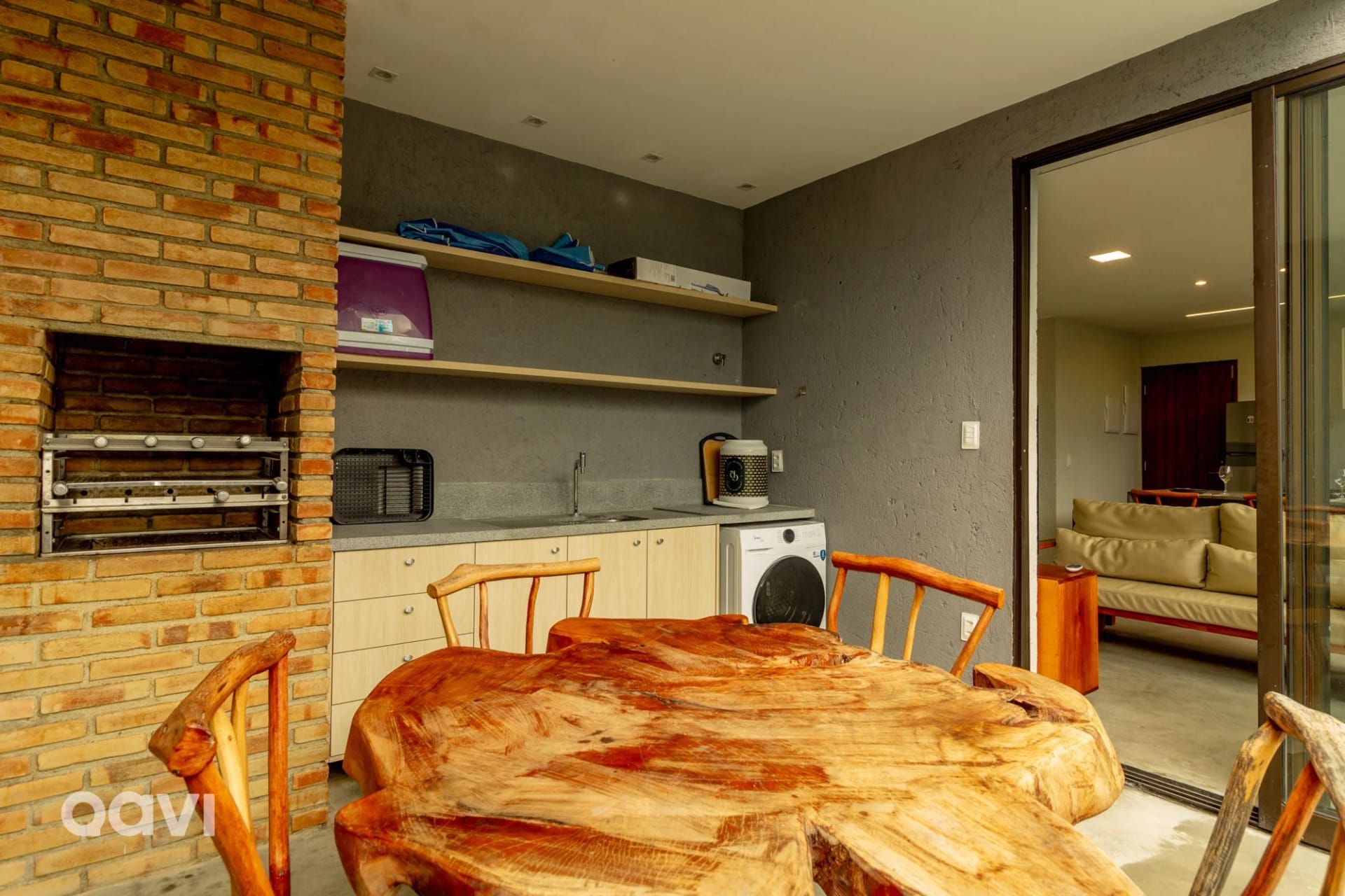 Varanda / Terraço — Apartamento em condomínio Tamoná 06 by Qavi