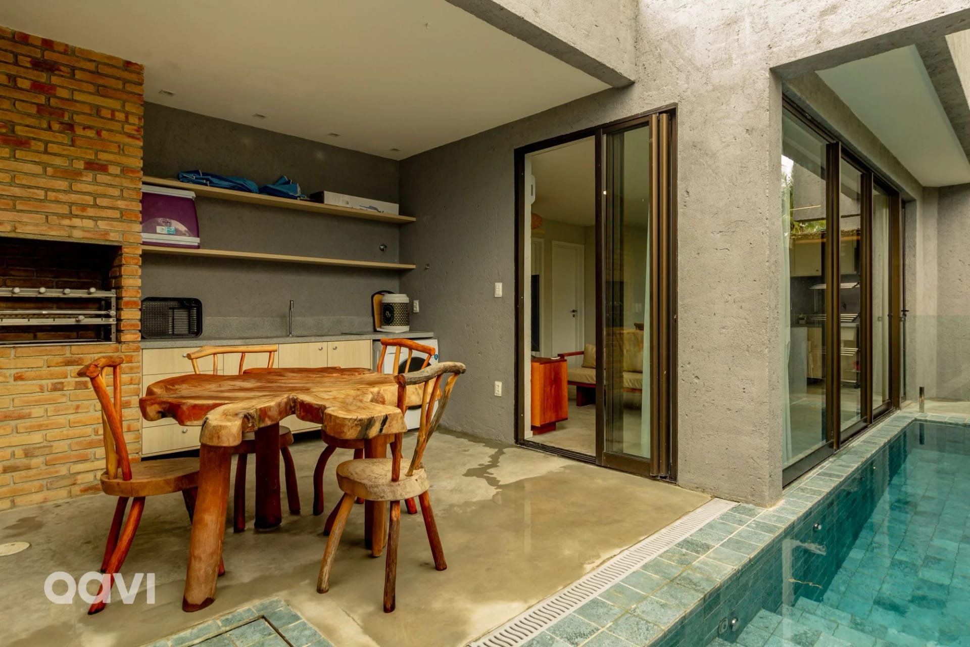 Piscina — Apartamento em condomínio Tamoná 06 by Qavi