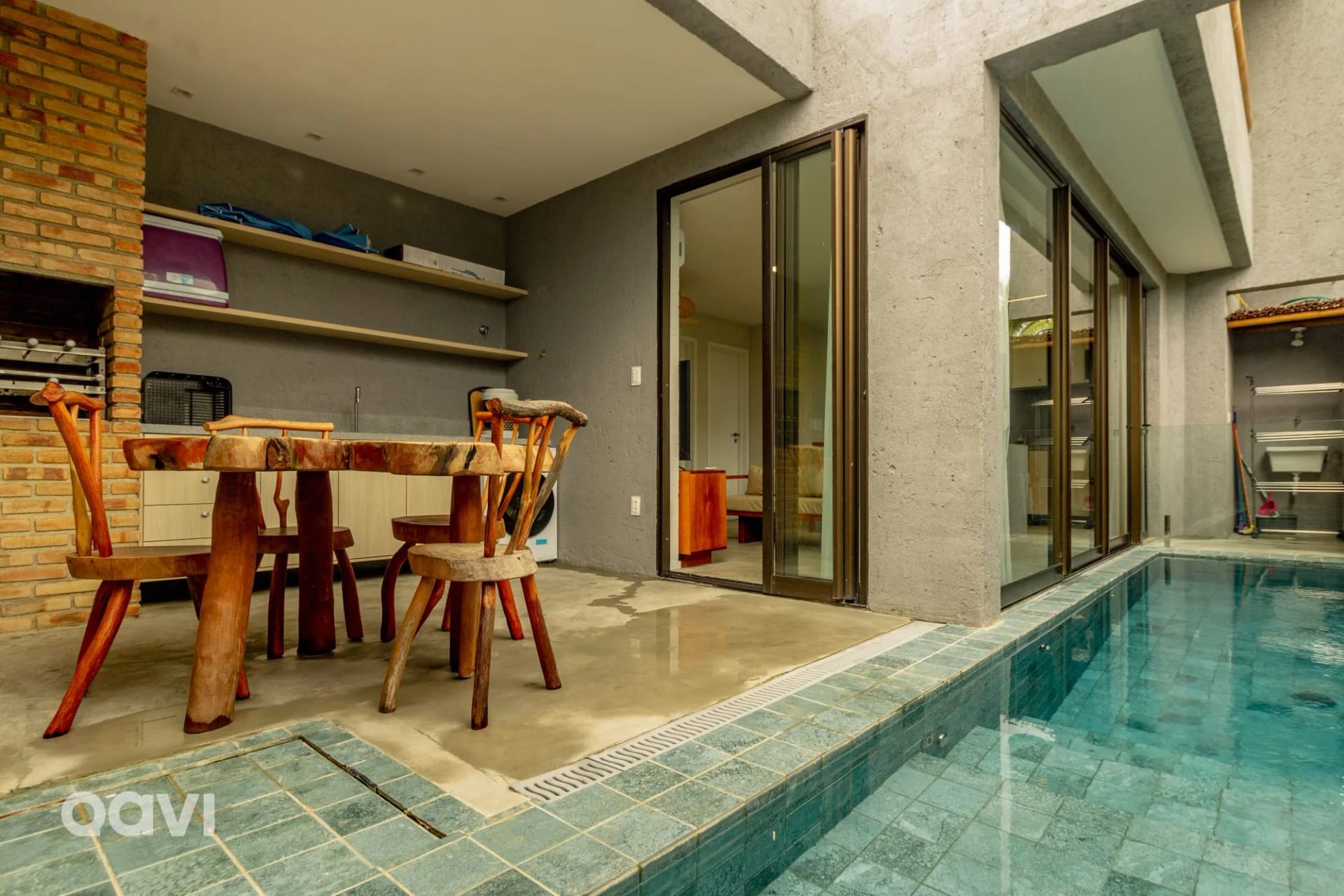 Piscina — Apartamento em condomínio Tamoná 06 by Qavi