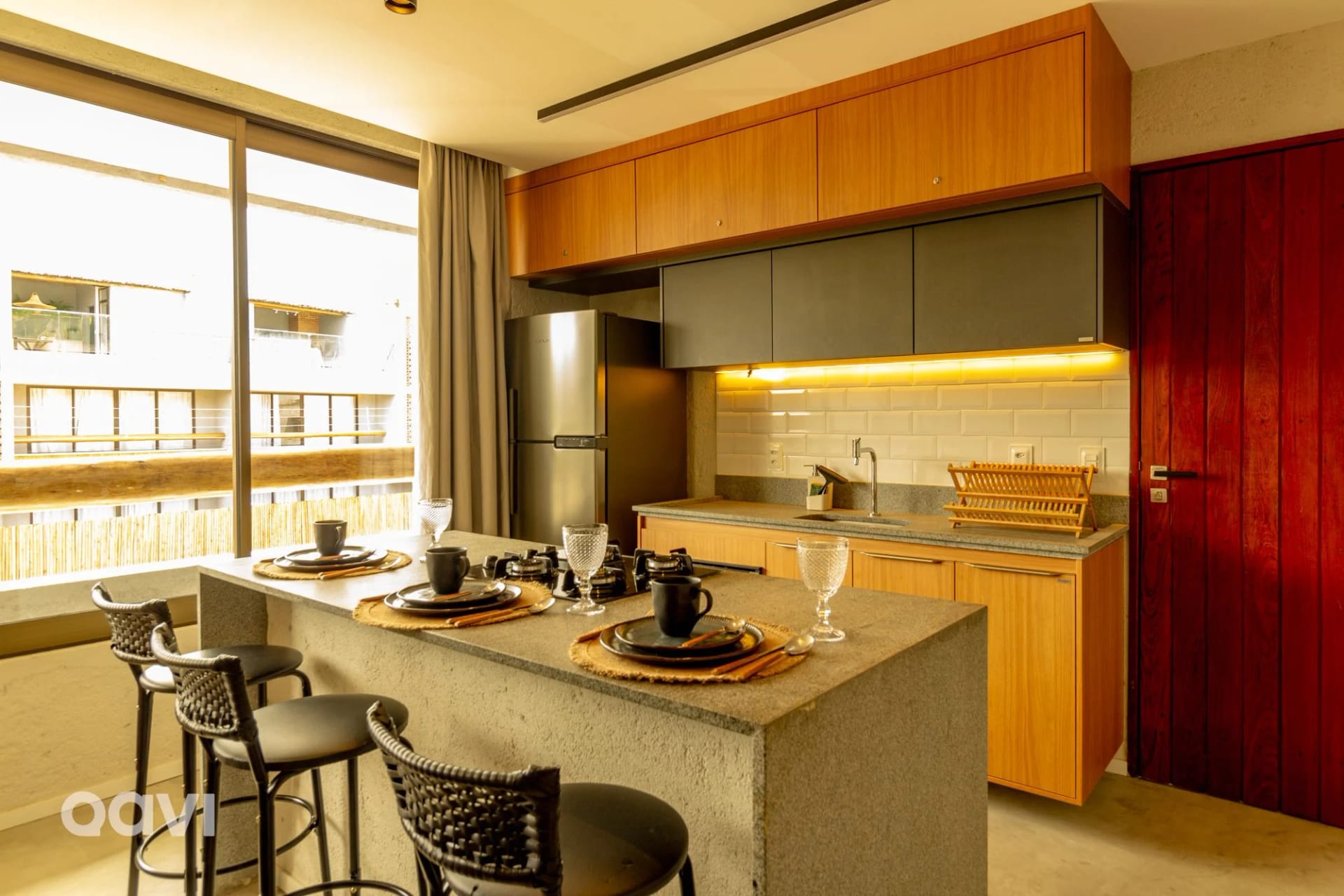 Kitchen or kitchenette — Qavi - Duplex em condomínio - Tamoná 16