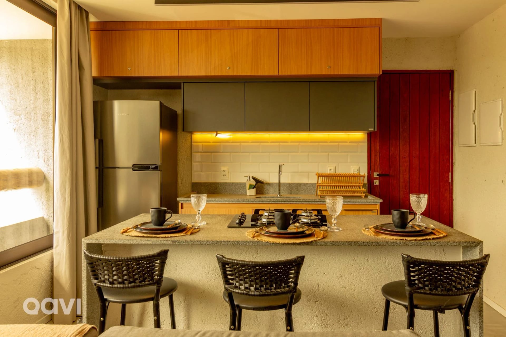 Kitchen or kitchenette — Qavi - Duplex em condomínio - Tamoná 16