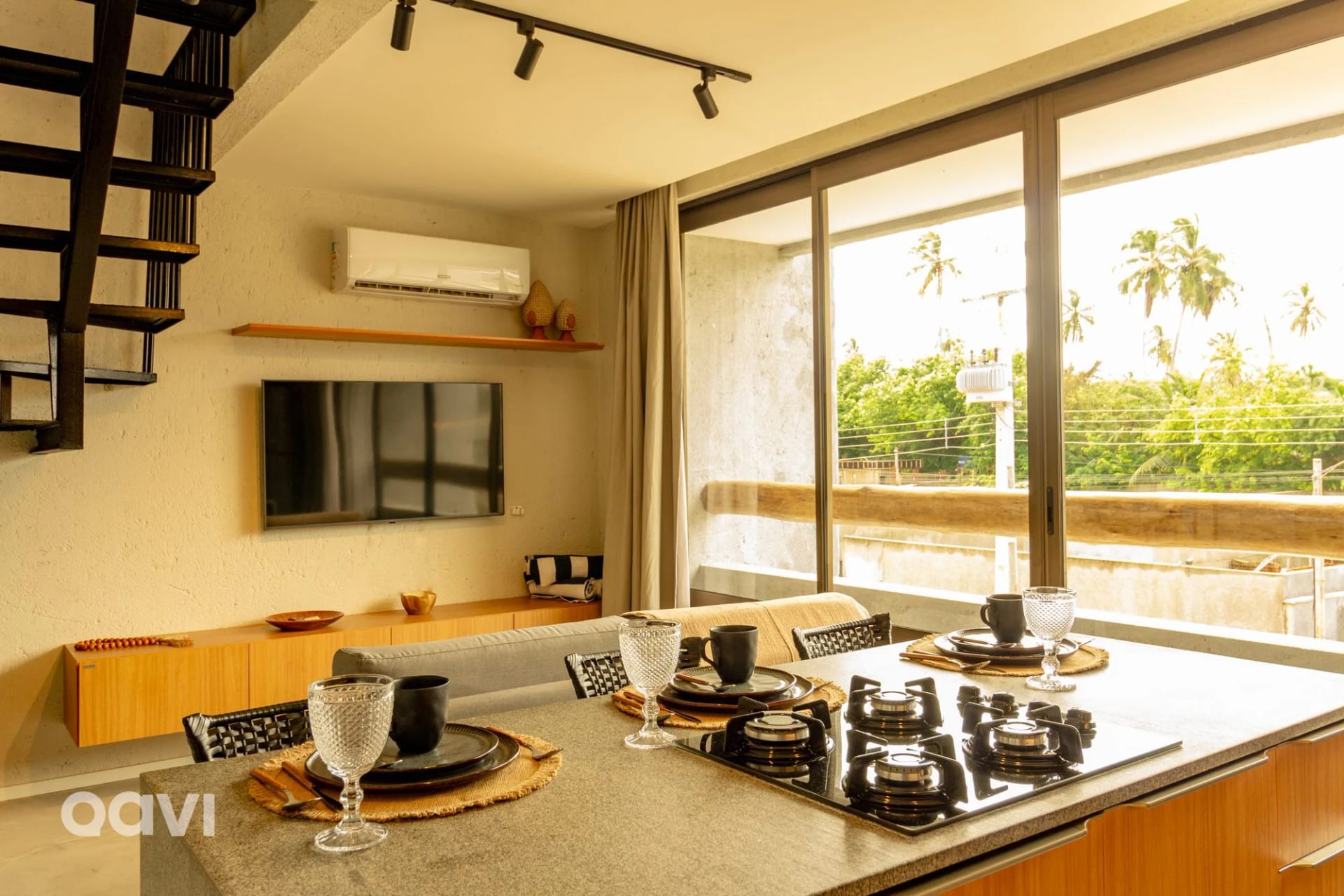 Communal lounge / TV room — Qavi - Duplex em condomínio - Tamoná 16