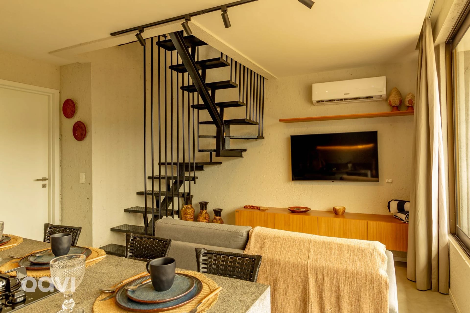 Communal lounge / TV room — Qavi - Duplex em condomínio - Tamoná 16