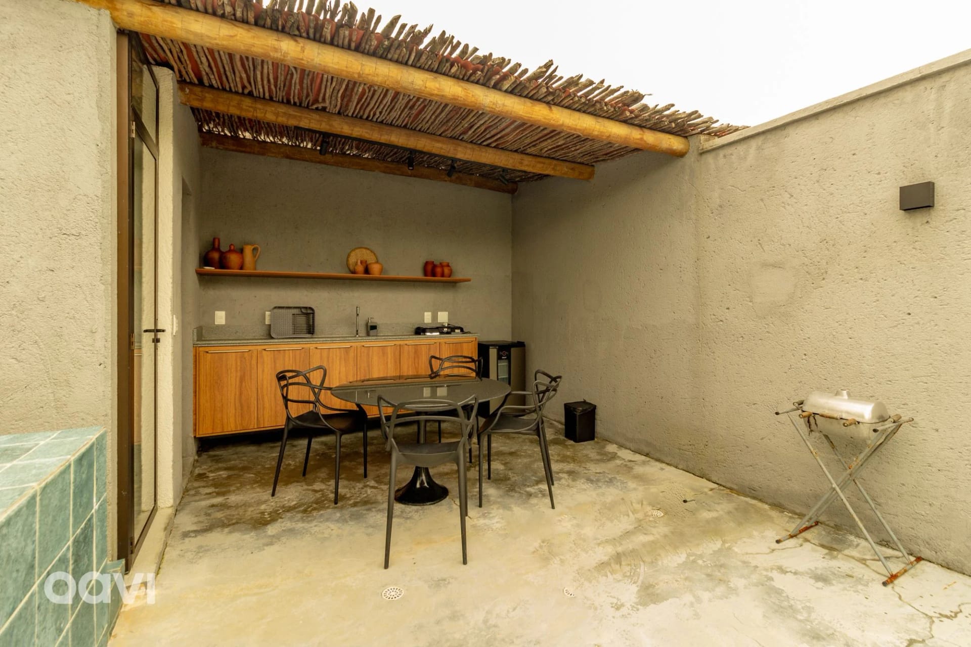 Balcony / Terrace — Flat com Piscina em Cobertura em Milagres by Qavi