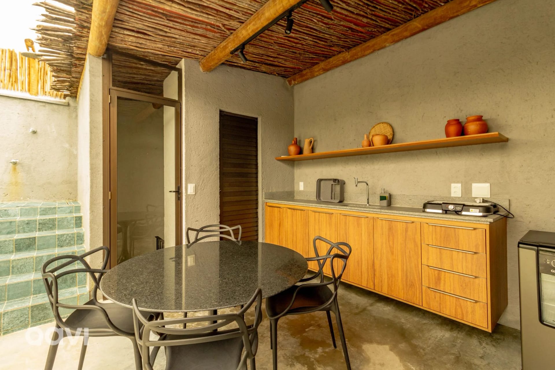 Balcony / Terrace — Flat com Piscina em Cobertura em Milagres by Qavi