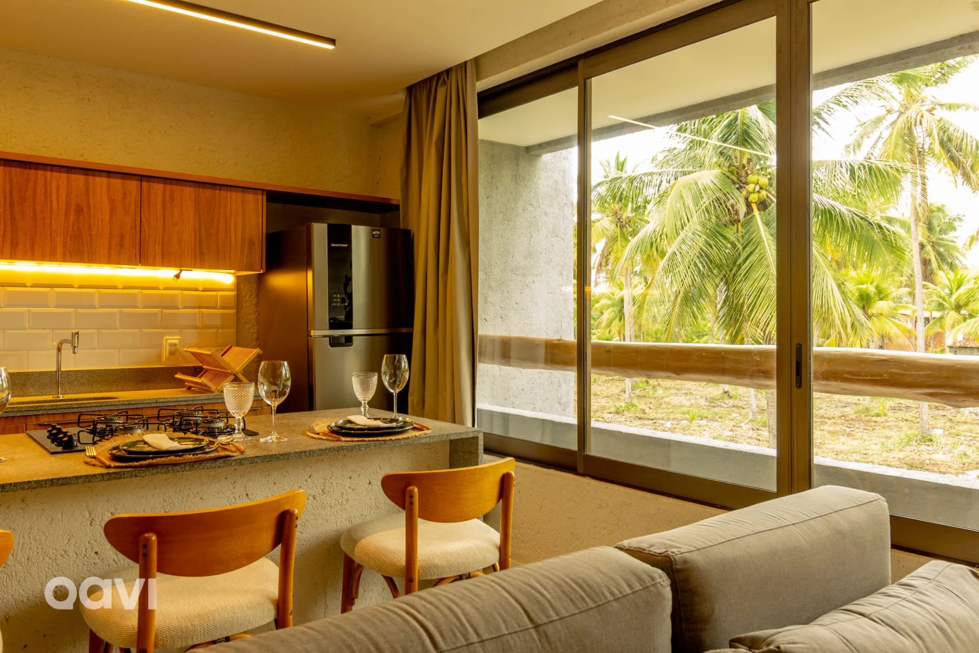 Communal lounge / TV room — Flat com Piscina em Cobertura em Milagres by Qavi