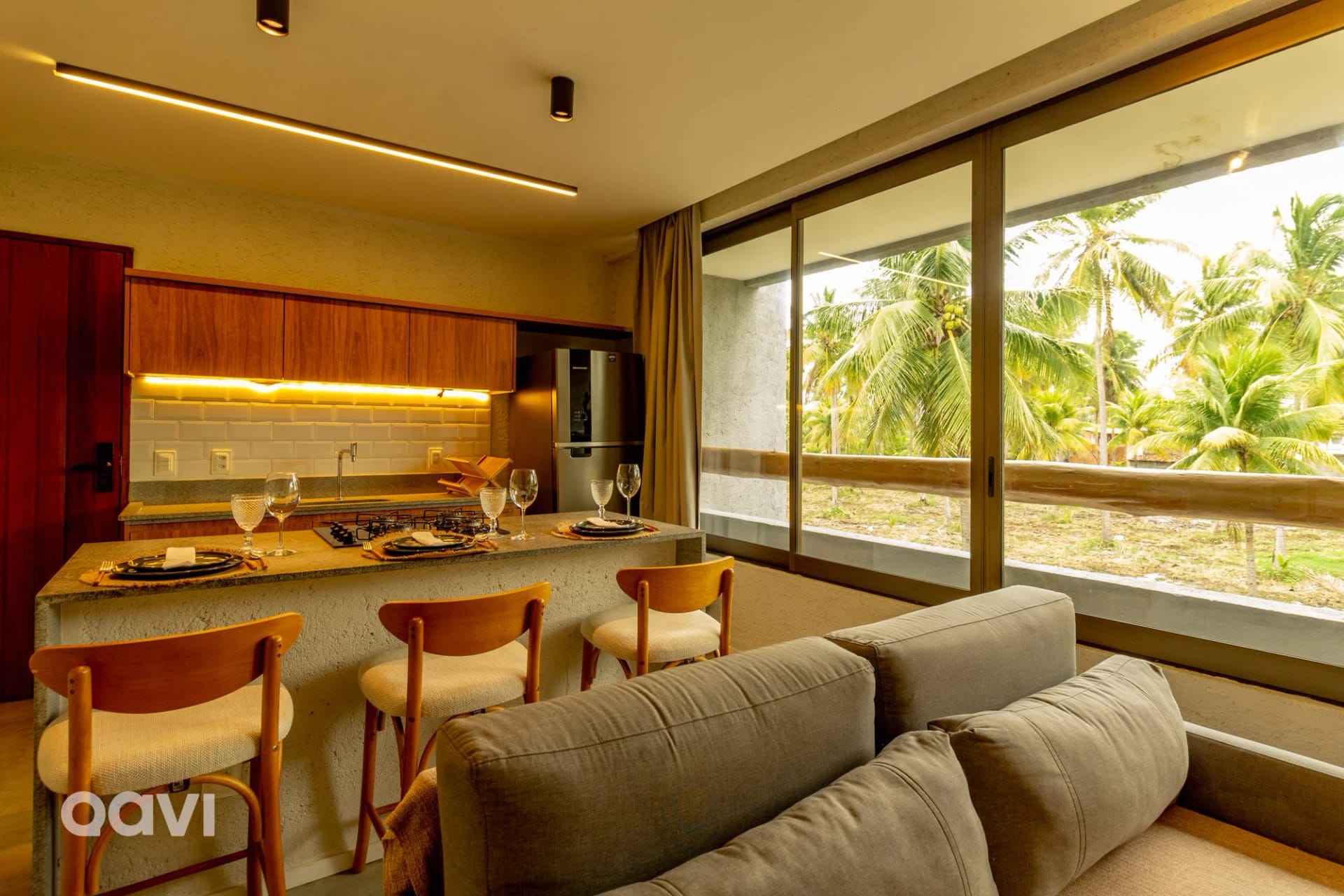Communal lounge / TV room — Flat com Piscina em Cobertura em Milagres by Qavi