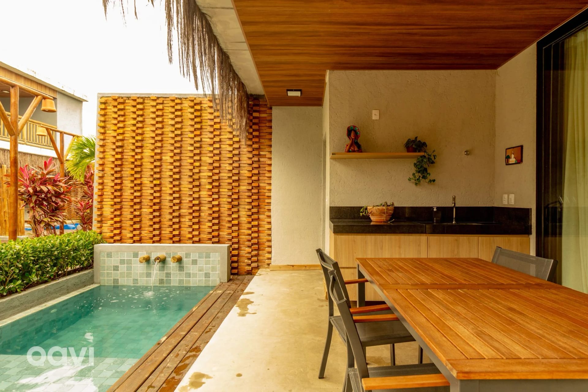 Piscina — Casa com Piscina Privativa em São Miguel dos Milagres by Qavi