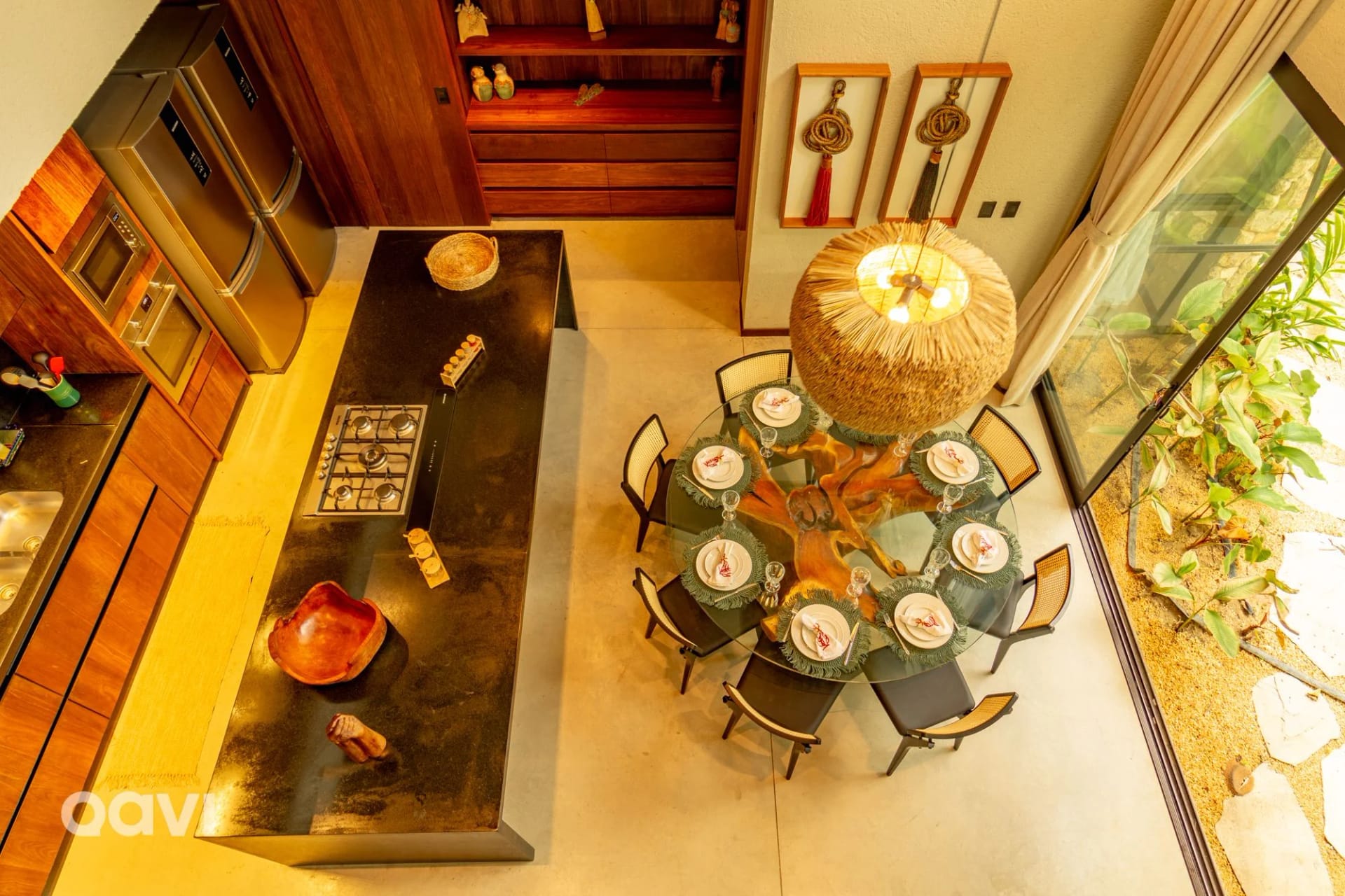 Cozinha ou kitnet — Casa em Condomínio Beira Mar Serena E01 by Qavi
