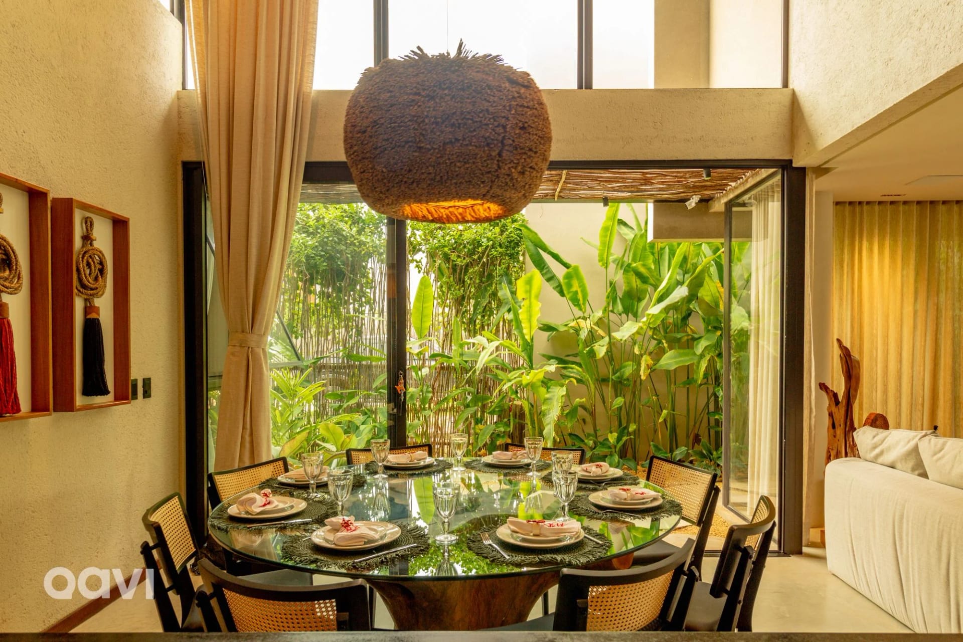 Sala de Jantar — Casa em Condomínio Beira Mar Serena E01 by Qavi
